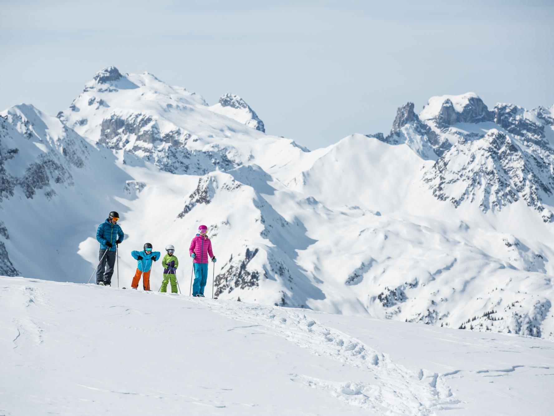 Die Aktion „Winter.Familie.Montafon“ bietet Skispass für die ganze Familie zu besonders attraktiven Preisen.