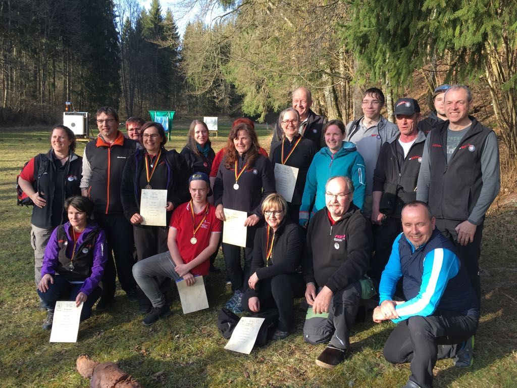 BSV-SchützInnen beim Turnier in Sigmaringen