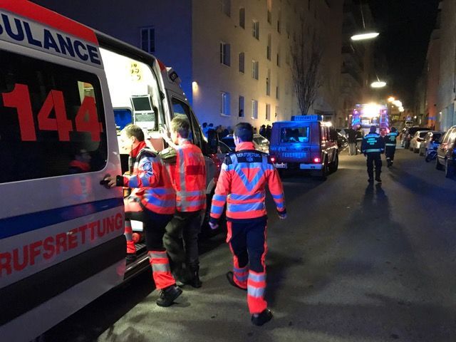 Beim Einsatz in Margareten Beim Einsatz in Margareten