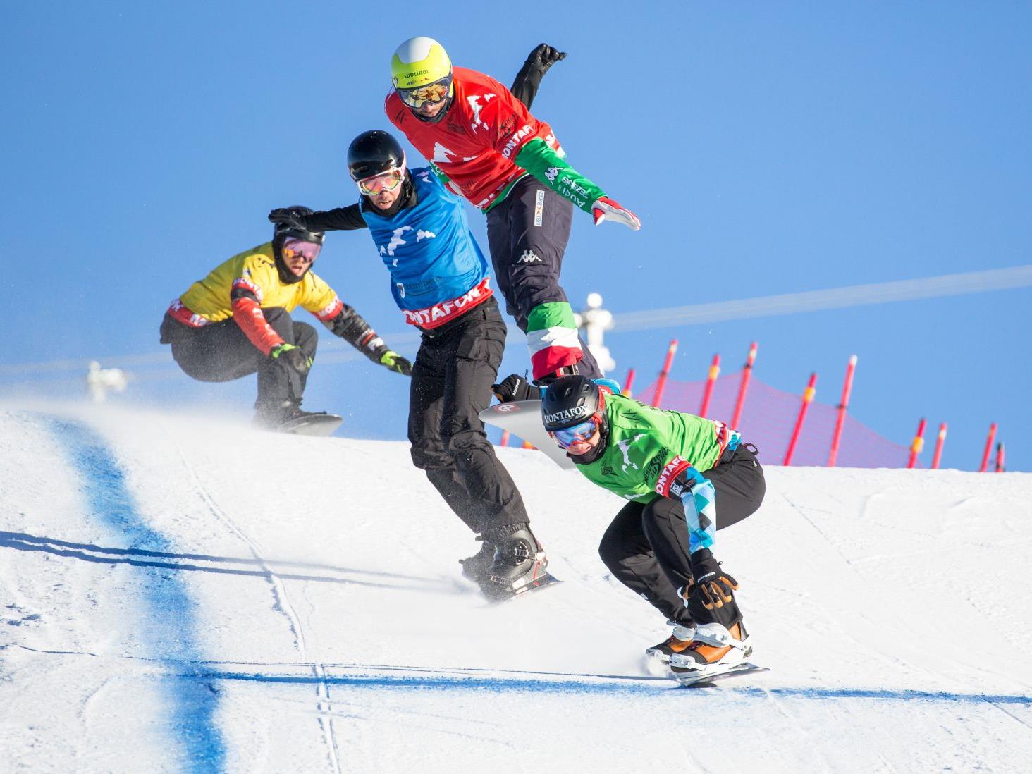 Snowboardcross im Montafon
