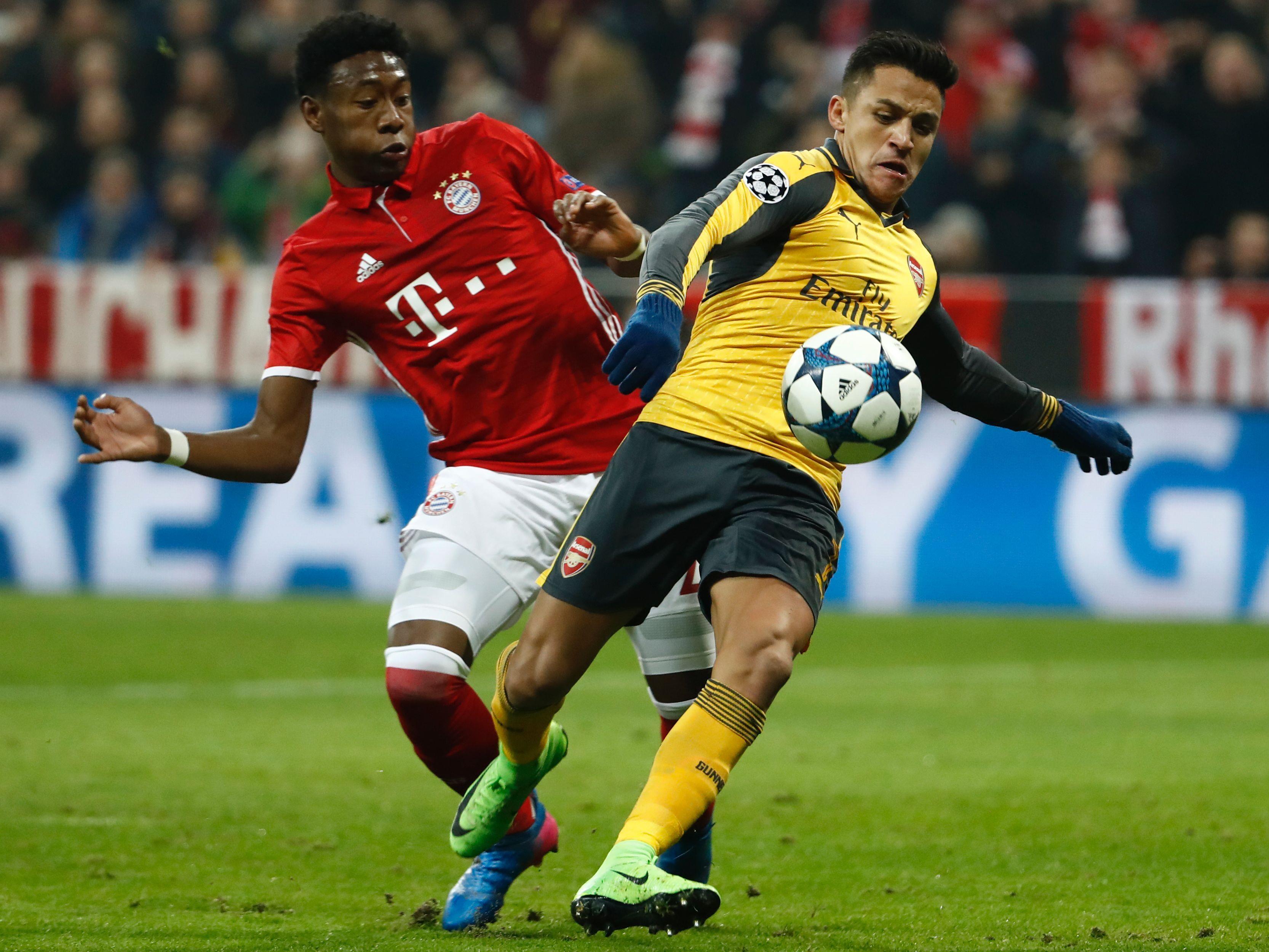 Das Rückspiel in London ist nach Bayerns Hinspiel-Kantersieg gegen Arsenal nur noch Formsache. Das Rückspiel in London ist nach Bayerns Hinspiel-Kantersieg gegen Arsenal nur noch Formsache.