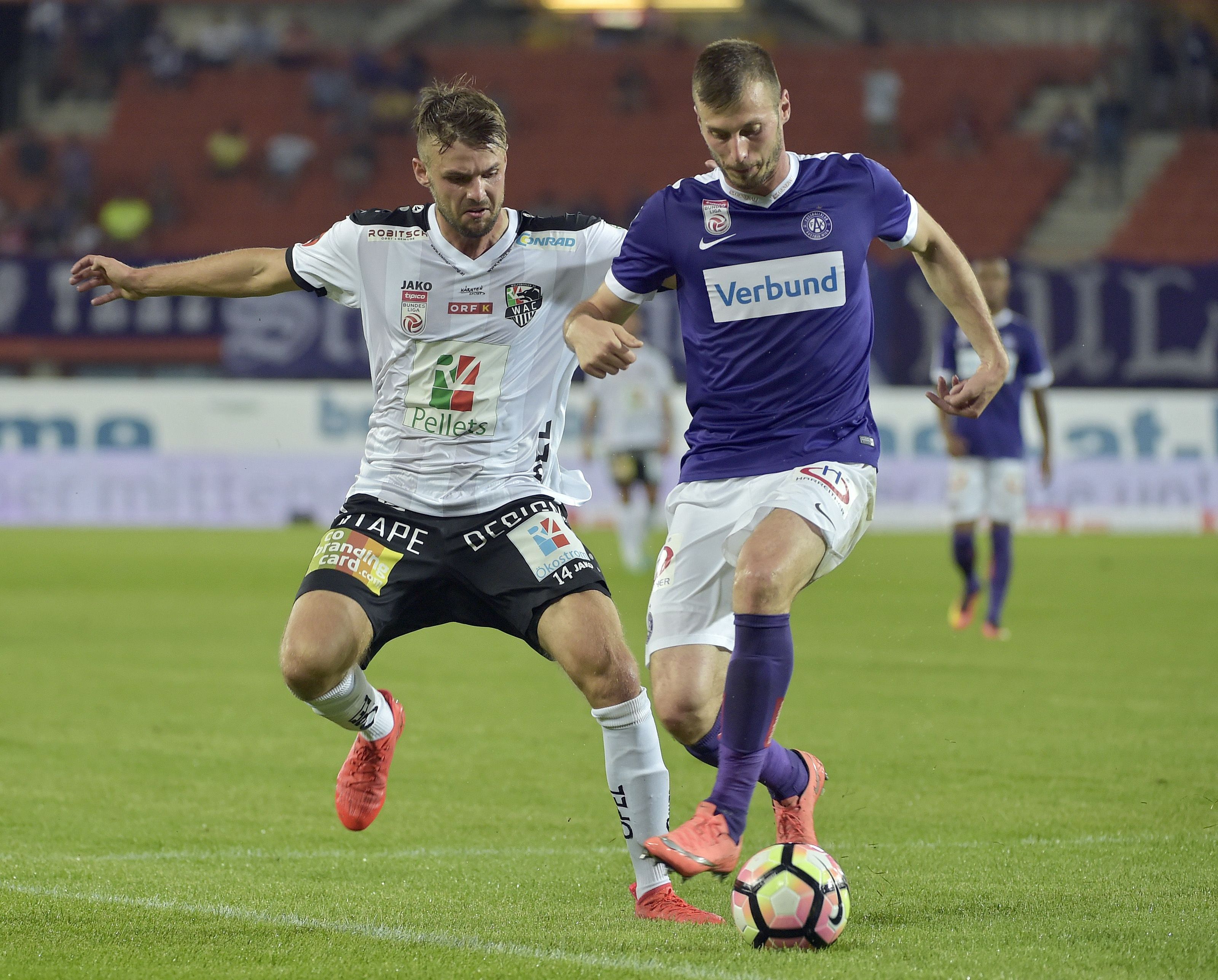 Die Austria und der WAC treffen am späten Samstagnachmittag in Wien aufeinander. Die Austria und der WAC treffen am späten Samstagnachmittag in Wien aufeinander.