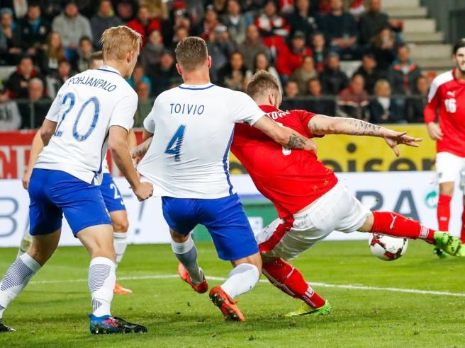 Arnautovic erzielte das 1:0 Arnautovic erzielte das 1:0