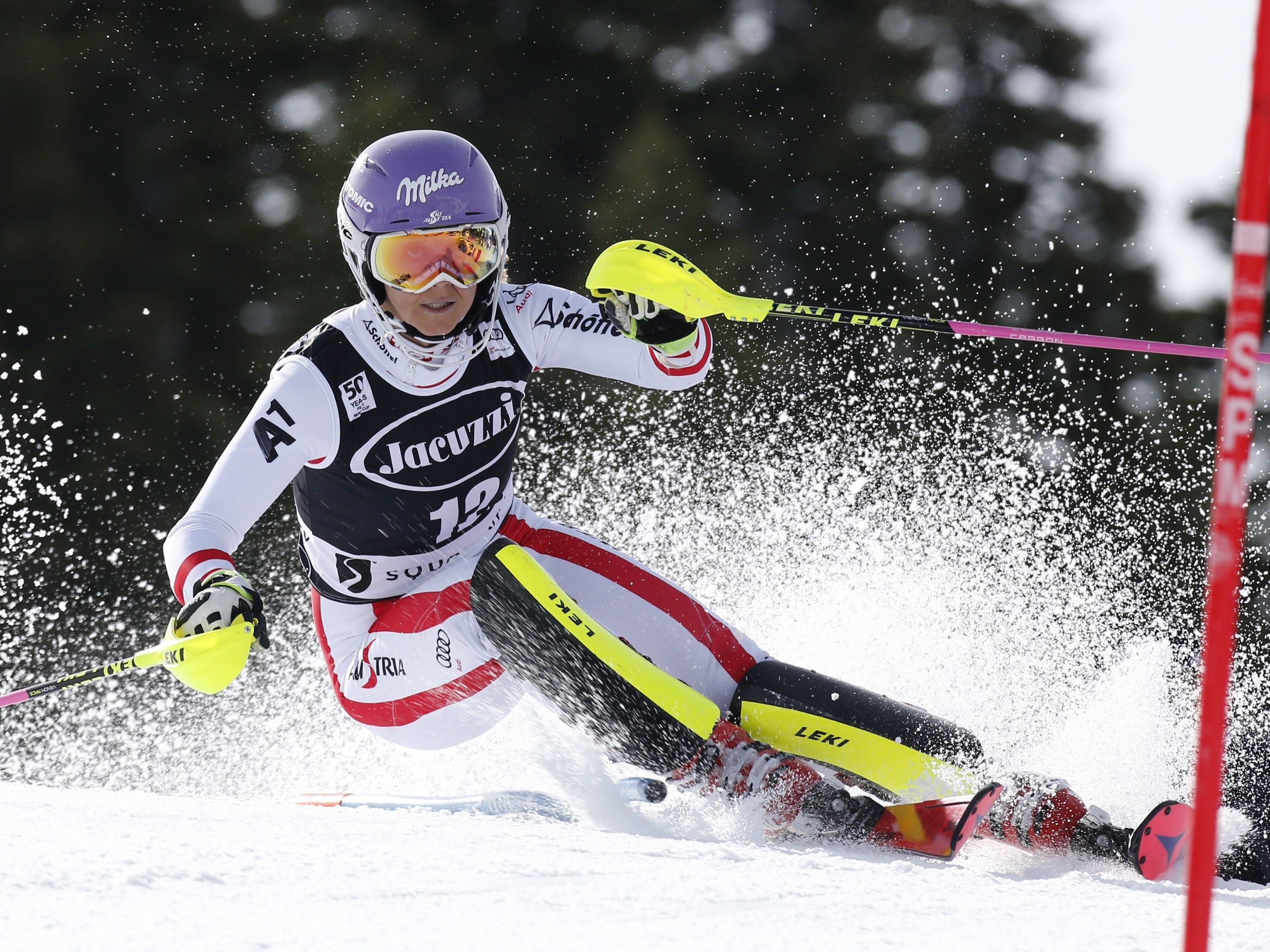 Michaela Kirchgasser geht unter anderem für das ÖSV-Team an den Start. Michaela Kirchgasser geht unter anderem für das ÖSV-Team an den Start.