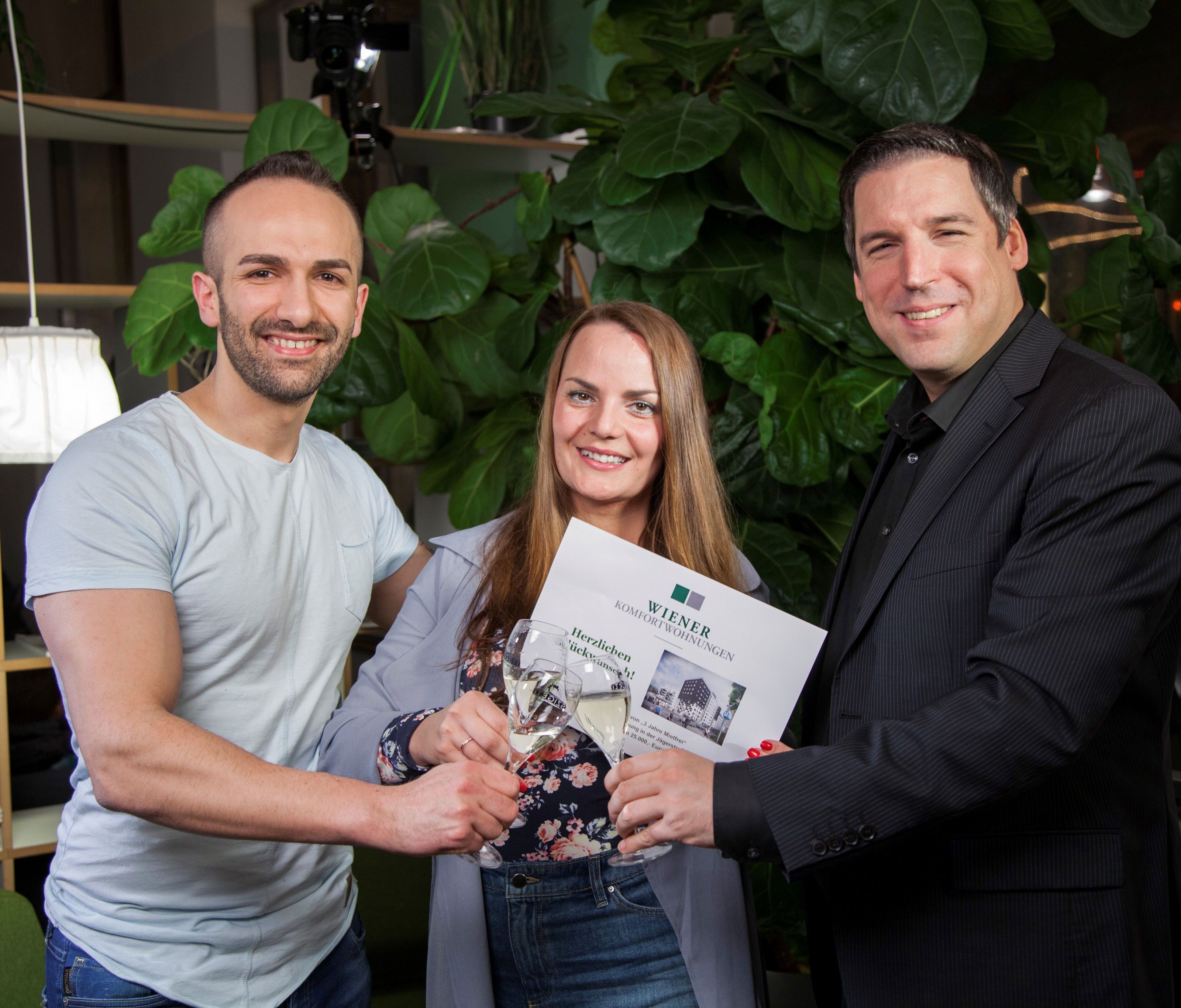 Dieses Paar darf drei Jahre mietfrei in der Jägerstraße wohnen Dieses Paar darf drei Jahre mietfrei in der Jägerstraße wohnen