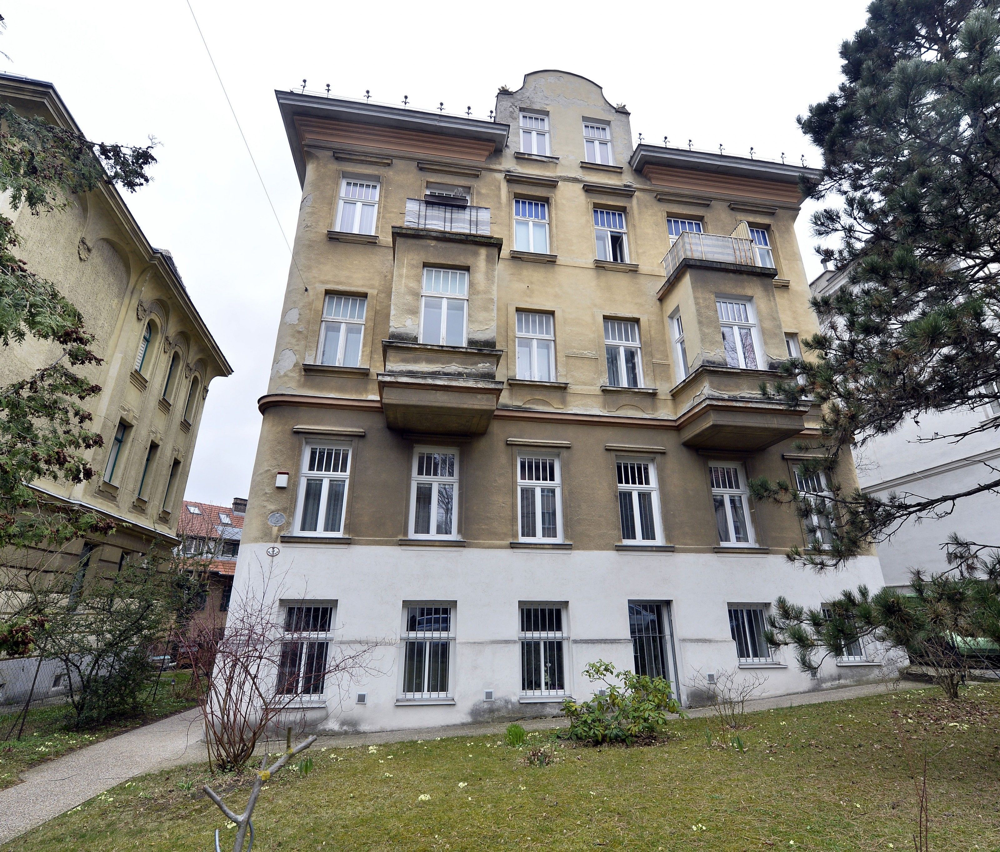 In diesem Haus in Penzing geschah die Bluttat In diesem Haus in Penzing geschah die Bluttat