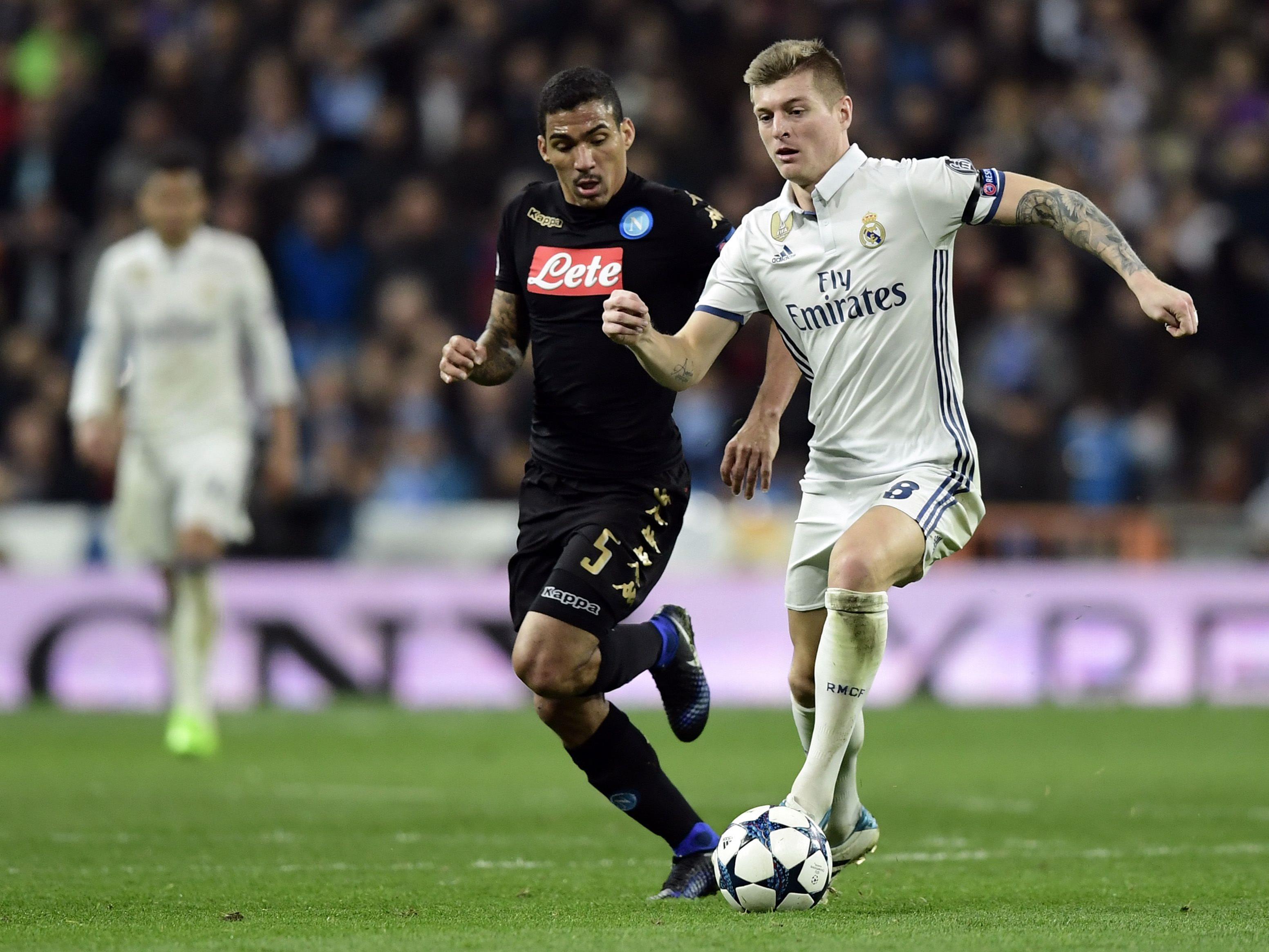 Neapel und Real Madrid treffen Dienstagabend im Stadio San Paolo aufeinander.