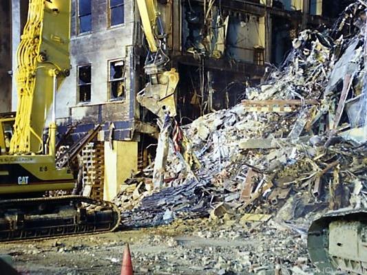 Die Bilder zeigen das Ausmaß der Zerstörung im Pentagon