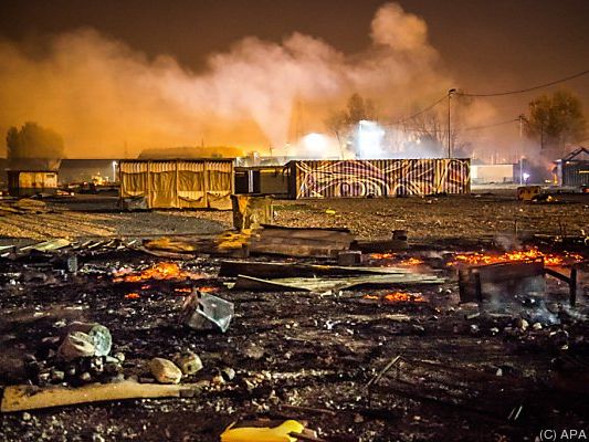 Nur verkohlte Reste blieben übrig Nur verkohlte Reste blieben übrig