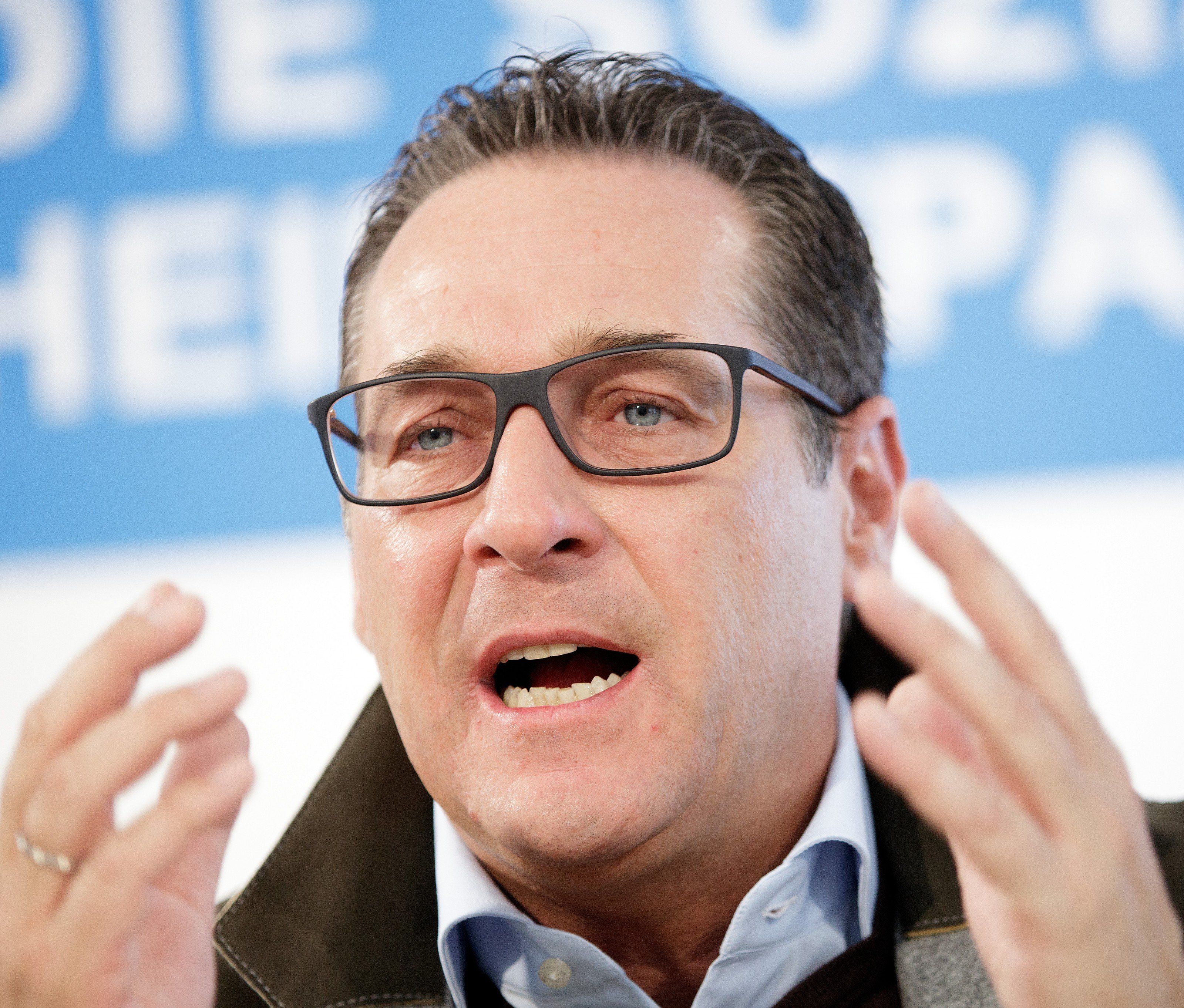 Strache mit heftiger Kritik an den USA. Strache mit heftiger Kritik an den USA.