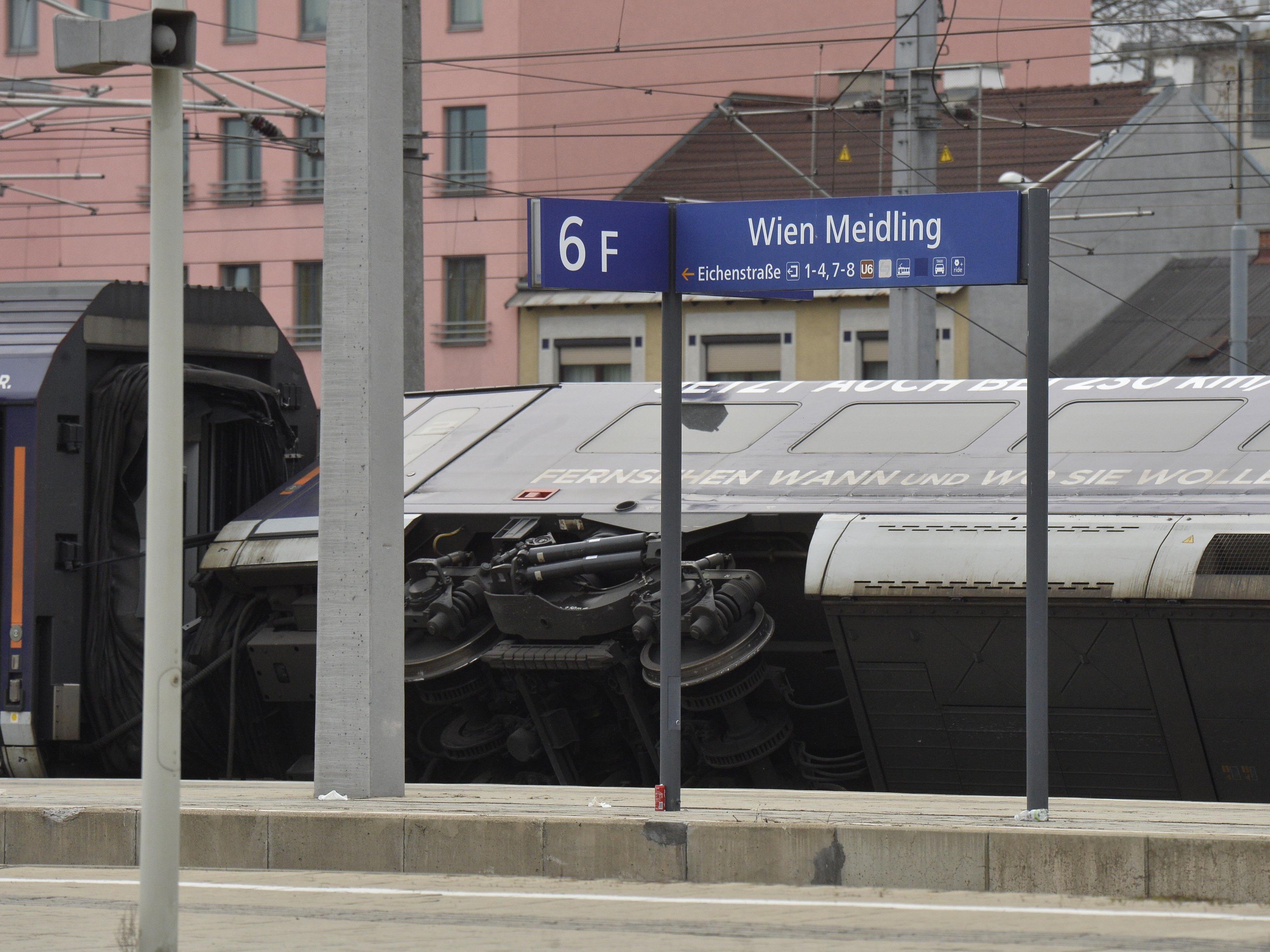 Das Zugsunglück in Wien-Meidling hat Auswirkungen auf den Nahverkehr. Das Zugsunglück in Wien-Meidling hat Auswirkungen auf den Nahverkehr.
