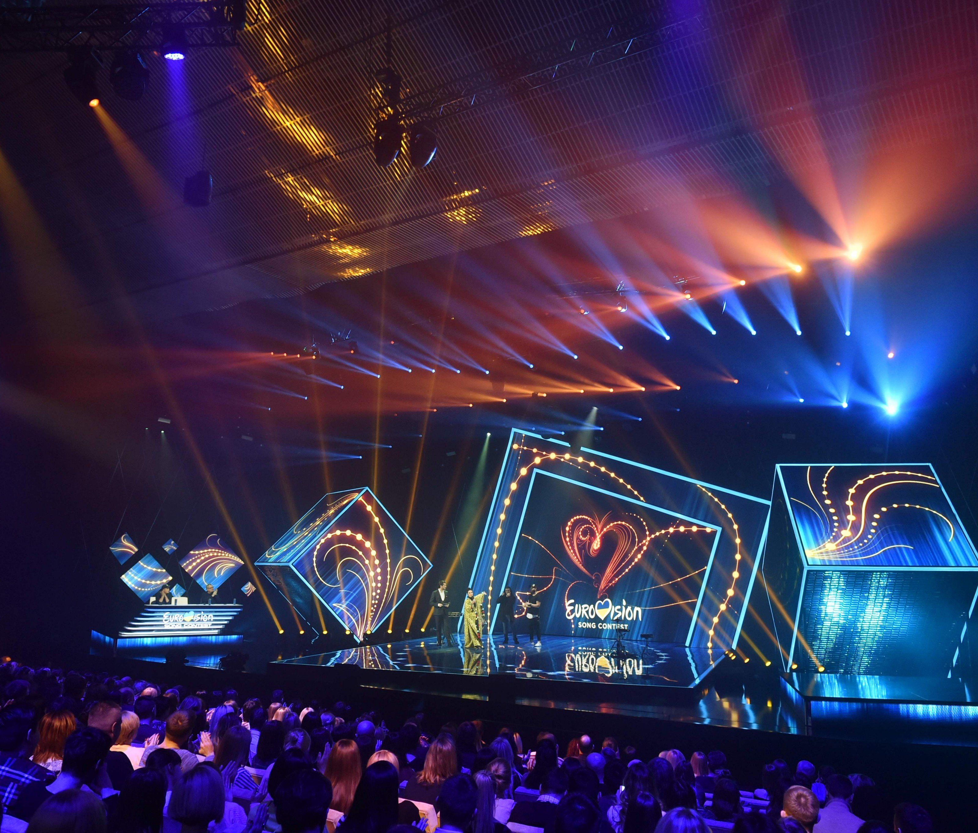 Der Eurovision Songcontest wird 2017 in Kiew ausgetragen. Der Eurovision Songcontest wird 2017 in Kiew ausgetragen.