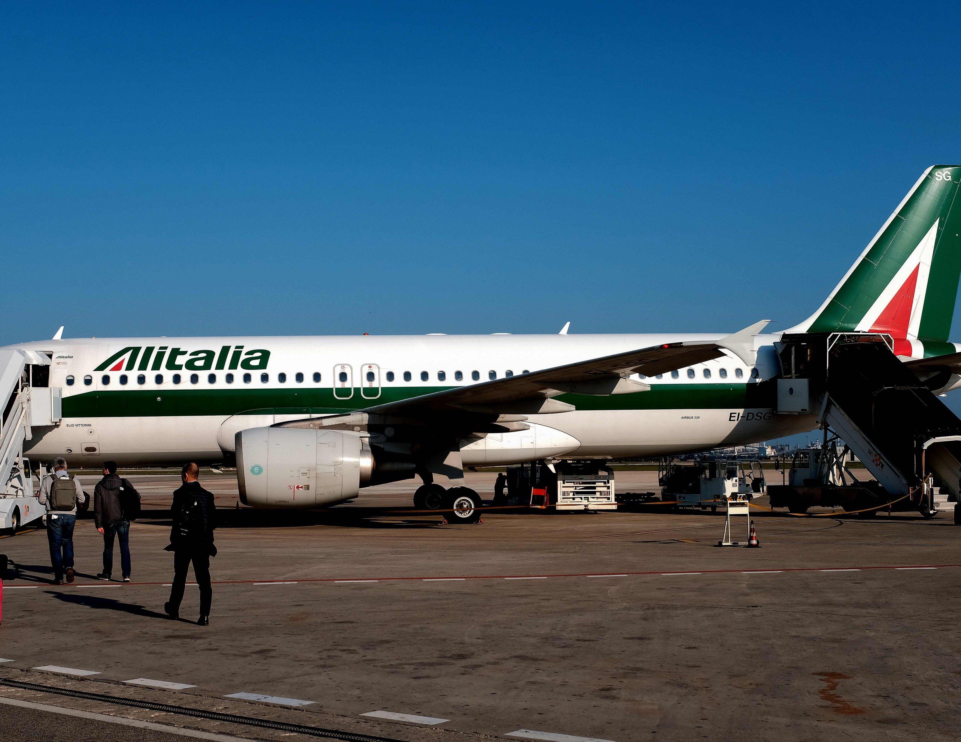 Alitalia steht vor dem Aus. Alitalia steht vor dem Aus.