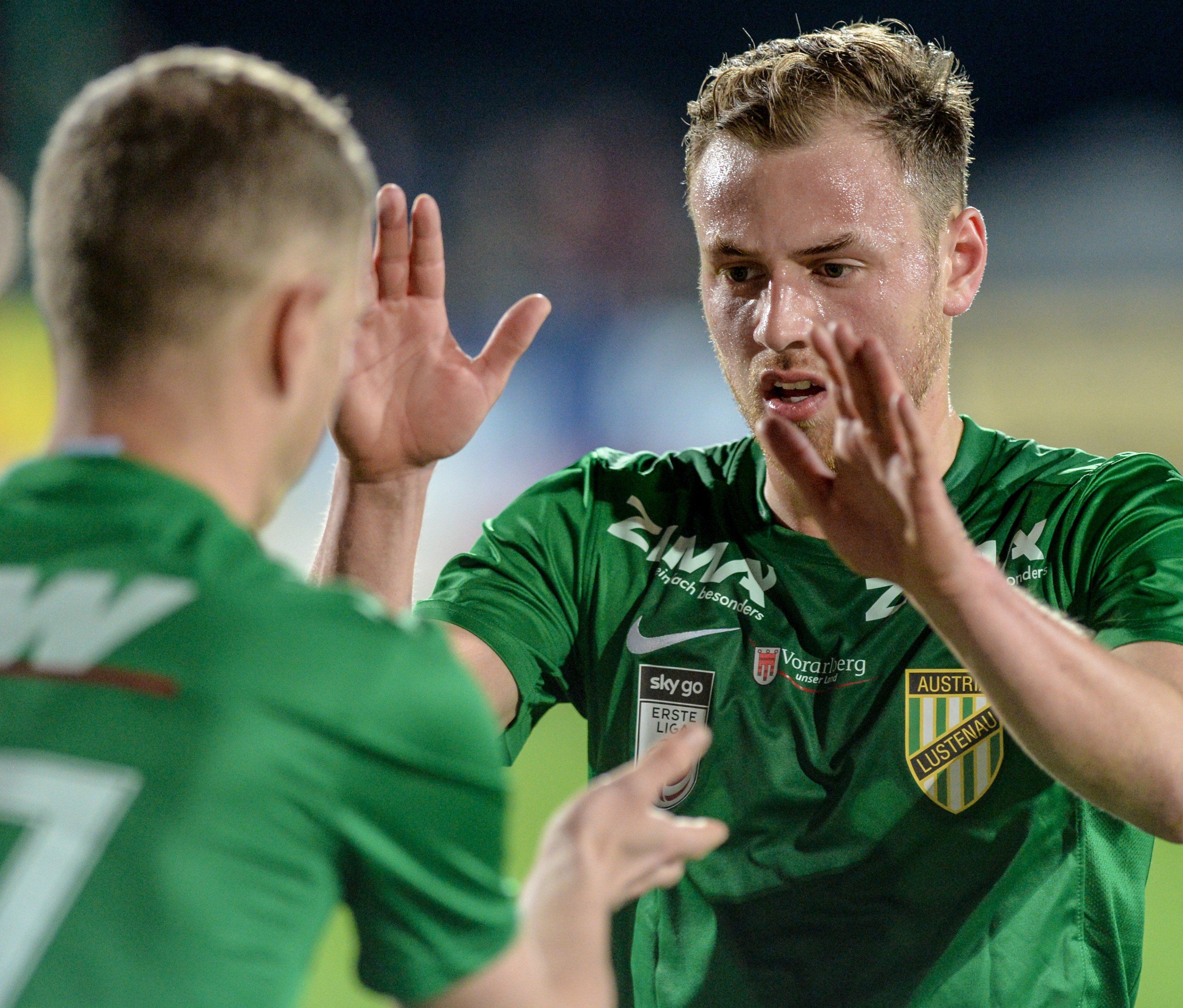 Austria Lustenau tritt als Außenseiter gegen den LASK an. Austria Lustenau tritt als Außenseiter gegen den LASK an.