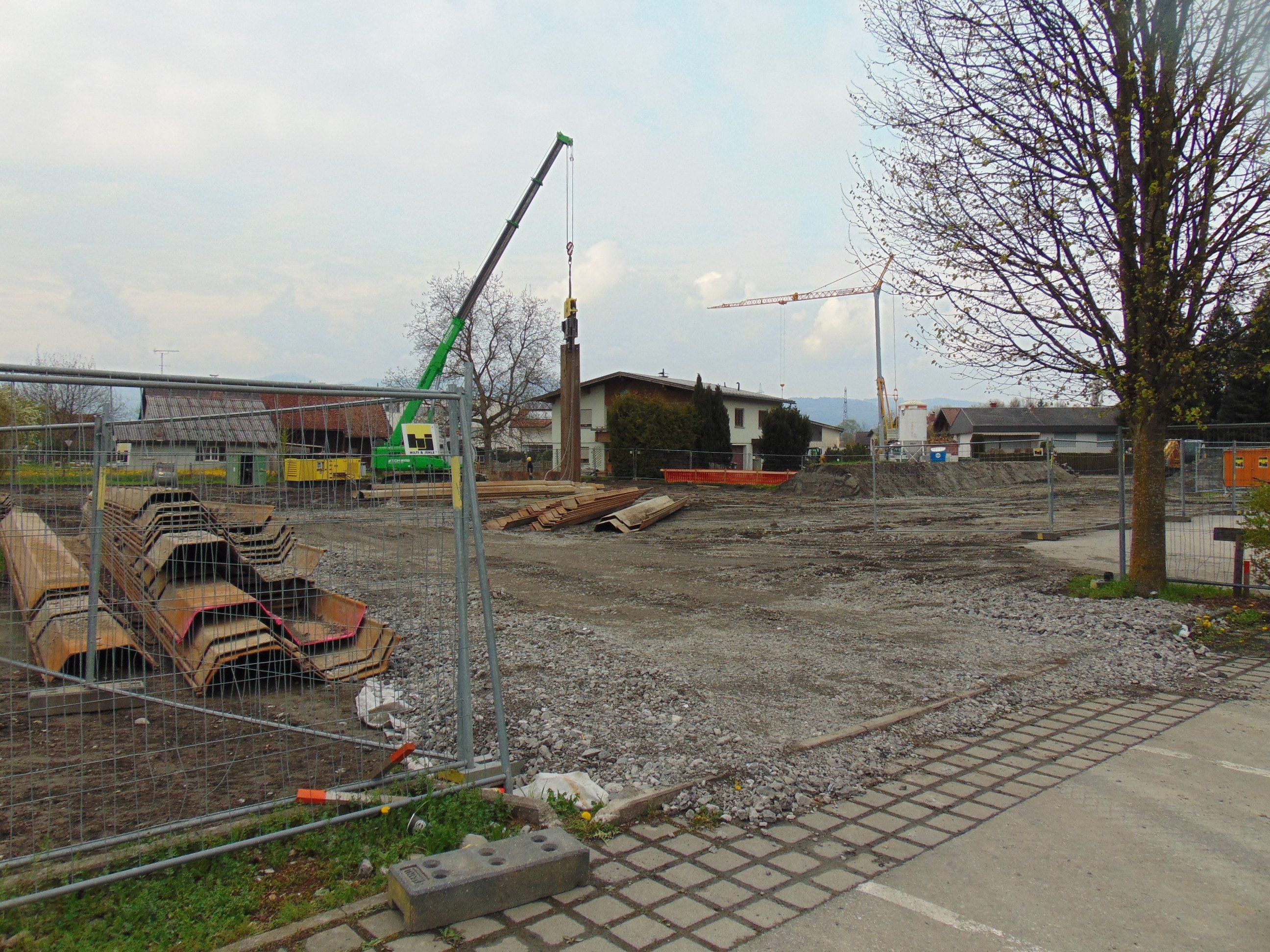 Die Bauarbeiten zum Betreuten Wohnen in Mäder haben begonnen Die Bauarbeiten zum Betreuten Wohnen in Mäder haben begonnen