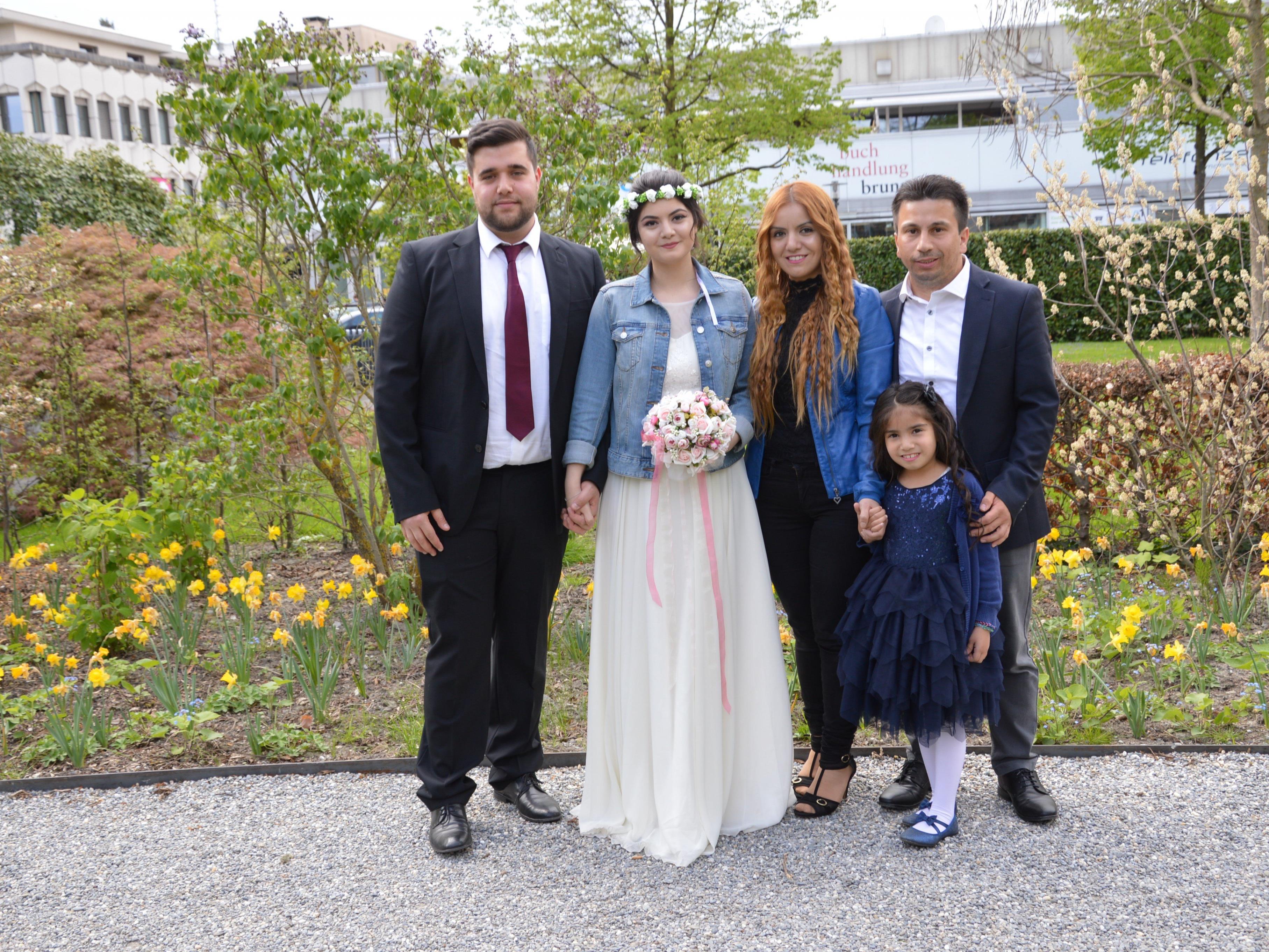 Sengül Erbek und Burak Sahin haben geheiratet