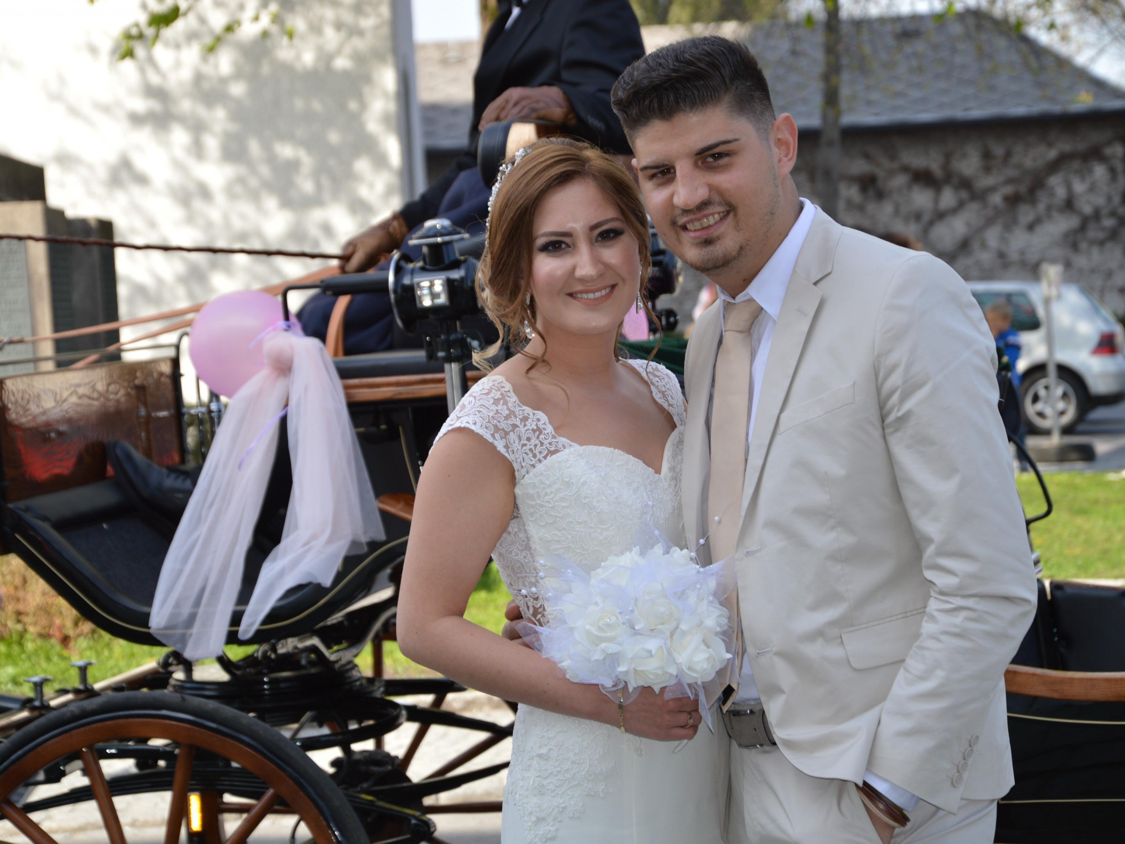 Zübeyde Arziman und Murat Gebesce haben geheiratet