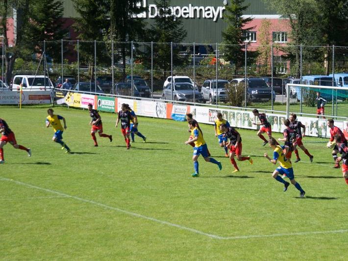 FC Schwarzach siegt gegen den FC Schruns Zuhause mit 5:0