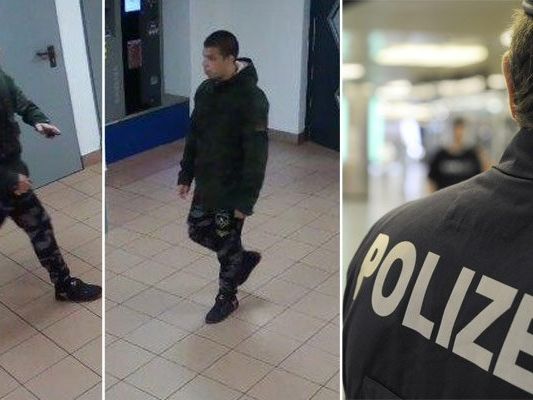 Die Polizei bitte um Hinweise zu diesem mutmaßlichen Räuber