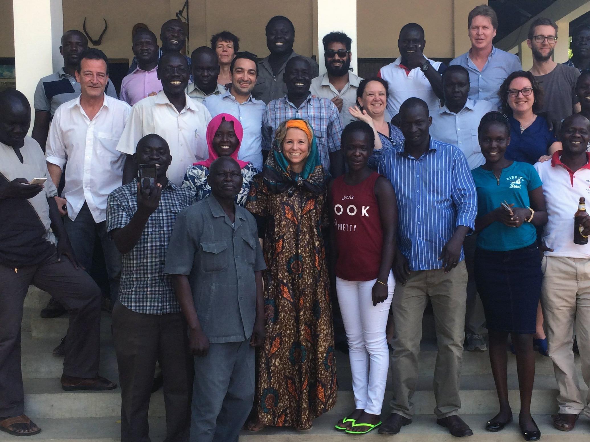 Ein Jahr lang arbeitete Stephanie Berchtold im Südsudan.