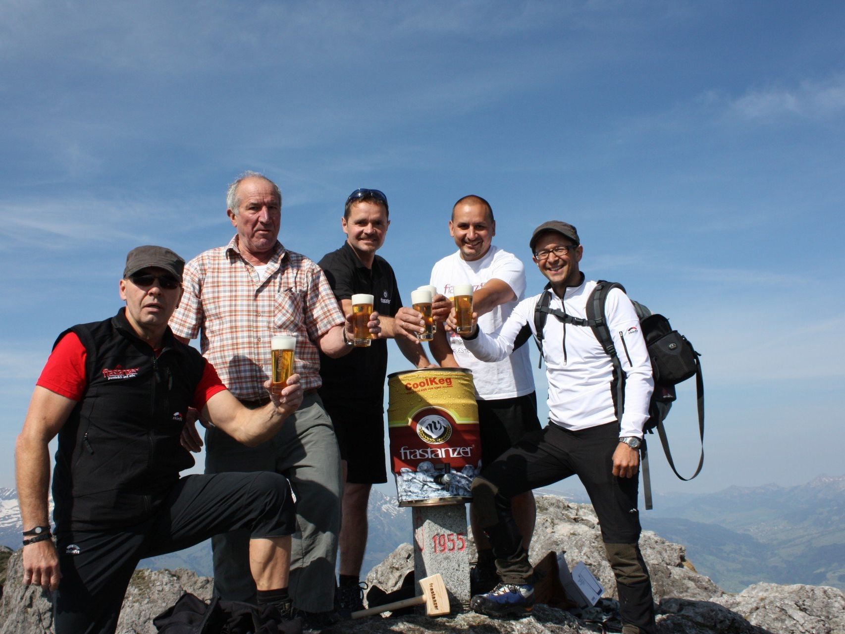 „Gefeiert“ wurde direkt auf der neuen Errungenschaft „Gefeiert“ wurde direkt auf der neuen Errungenschaft