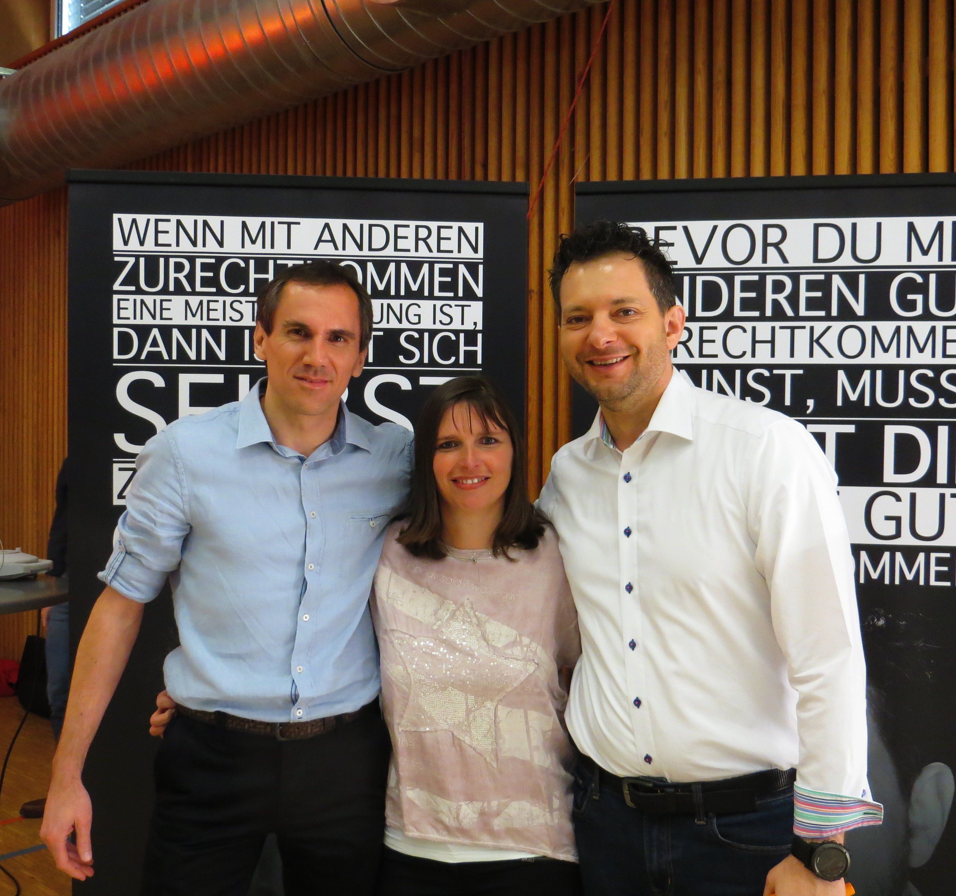 Thomas und Bettina Fuchs haben Top-Speaker Gereon Jörn in die Rheinauhalle gebracht Thomas und Bettina Fuchs haben Top-Speaker Gereon Jörn in die Rheinauhalle gebracht