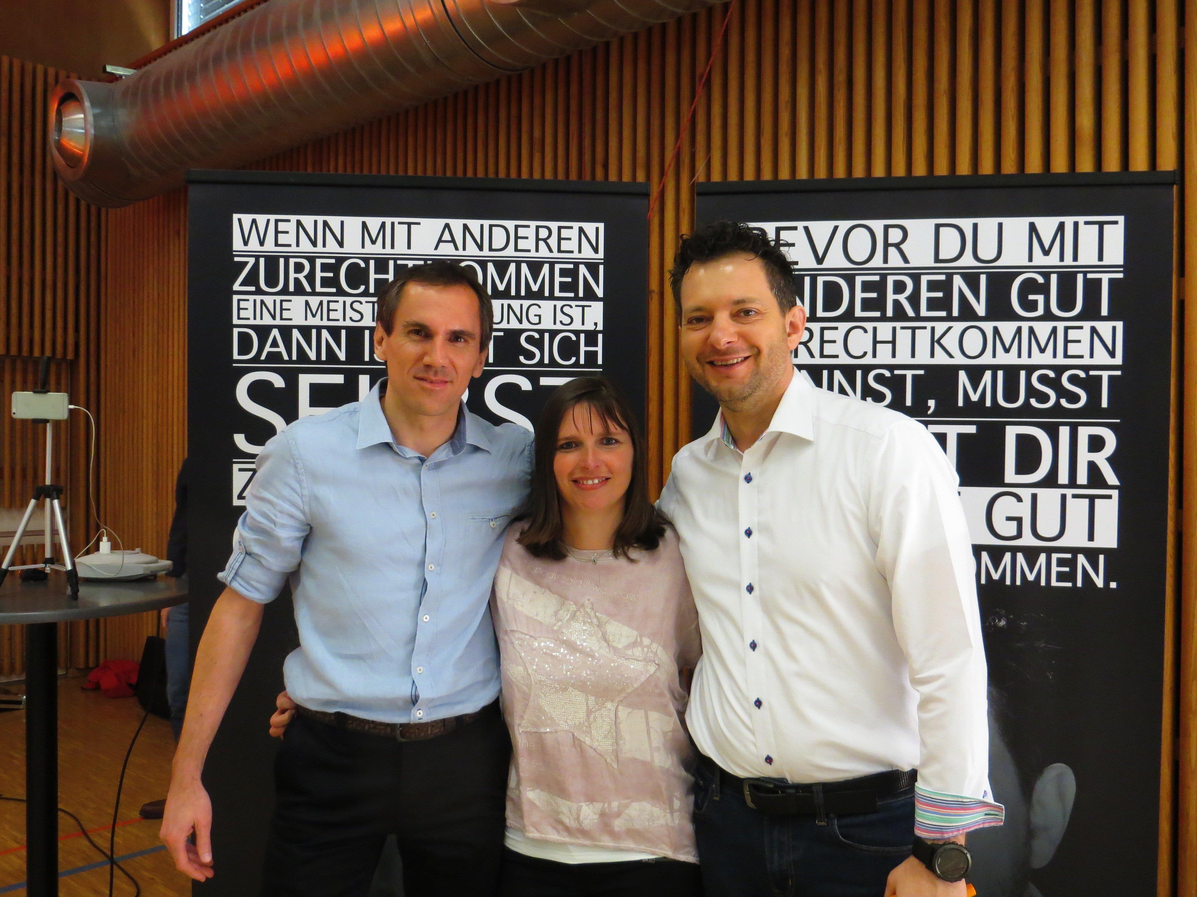 Thomas und Bettina Fuchs haben Top-Speaker Gereon Jörn in die Rheinauhalle gebracht