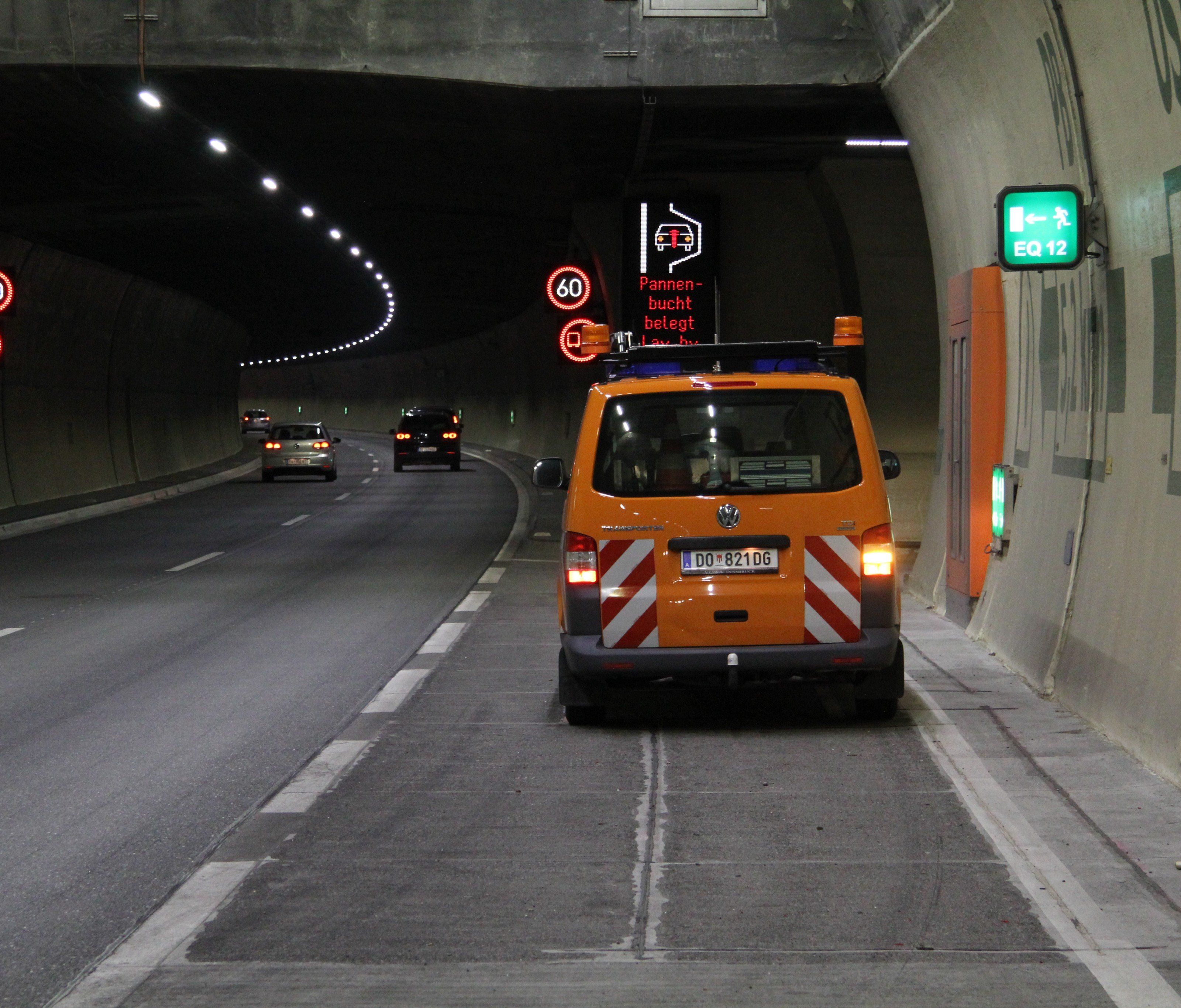 Aufgrund der Videoaufzeichnung im Pfändertunnel konnte die Lenkerin ausgemittelt werden.