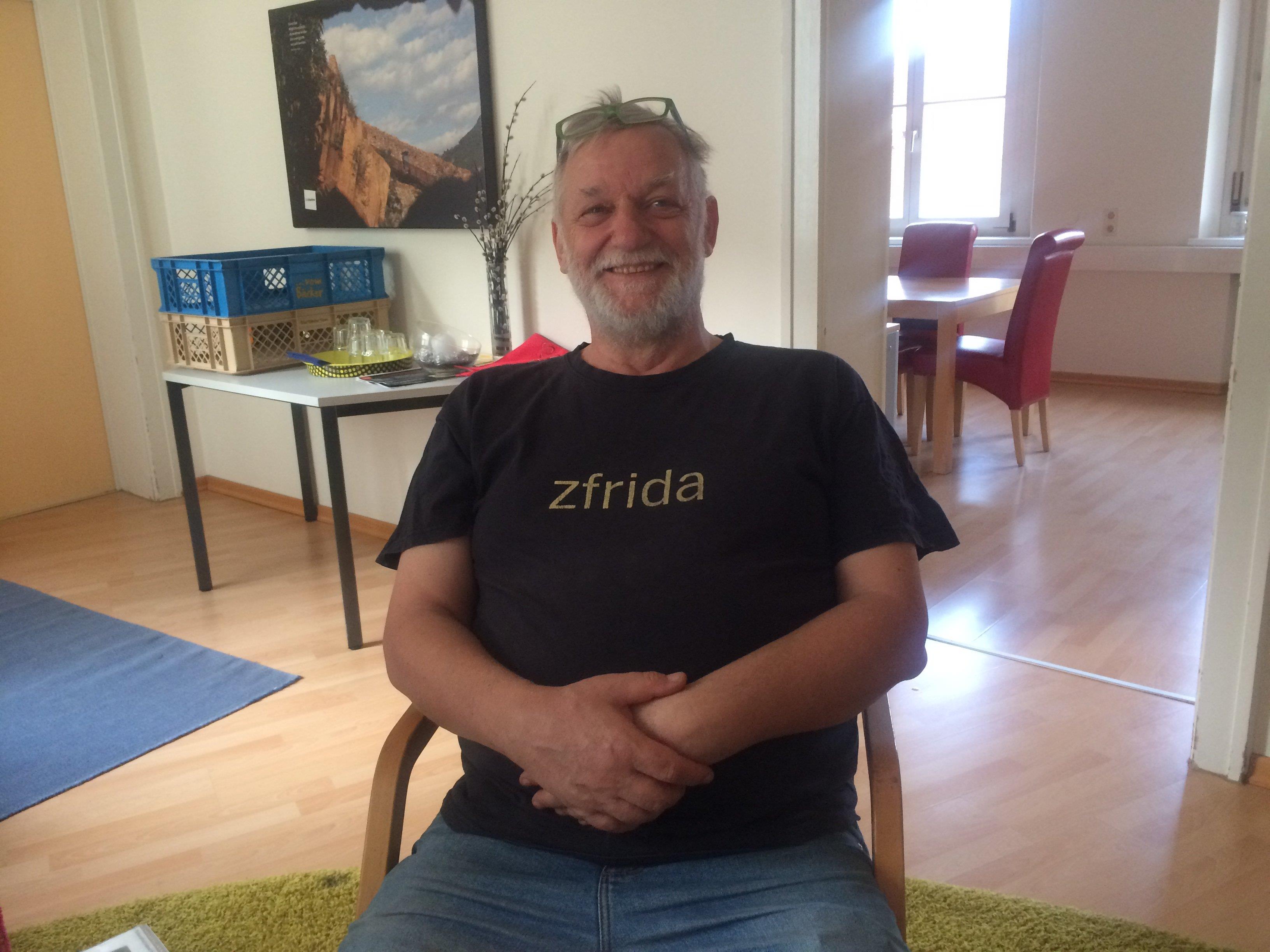 "zfrida" ist Autor Dieter Koschek, Mitarbeiter von "Gestalte die Zukunft"