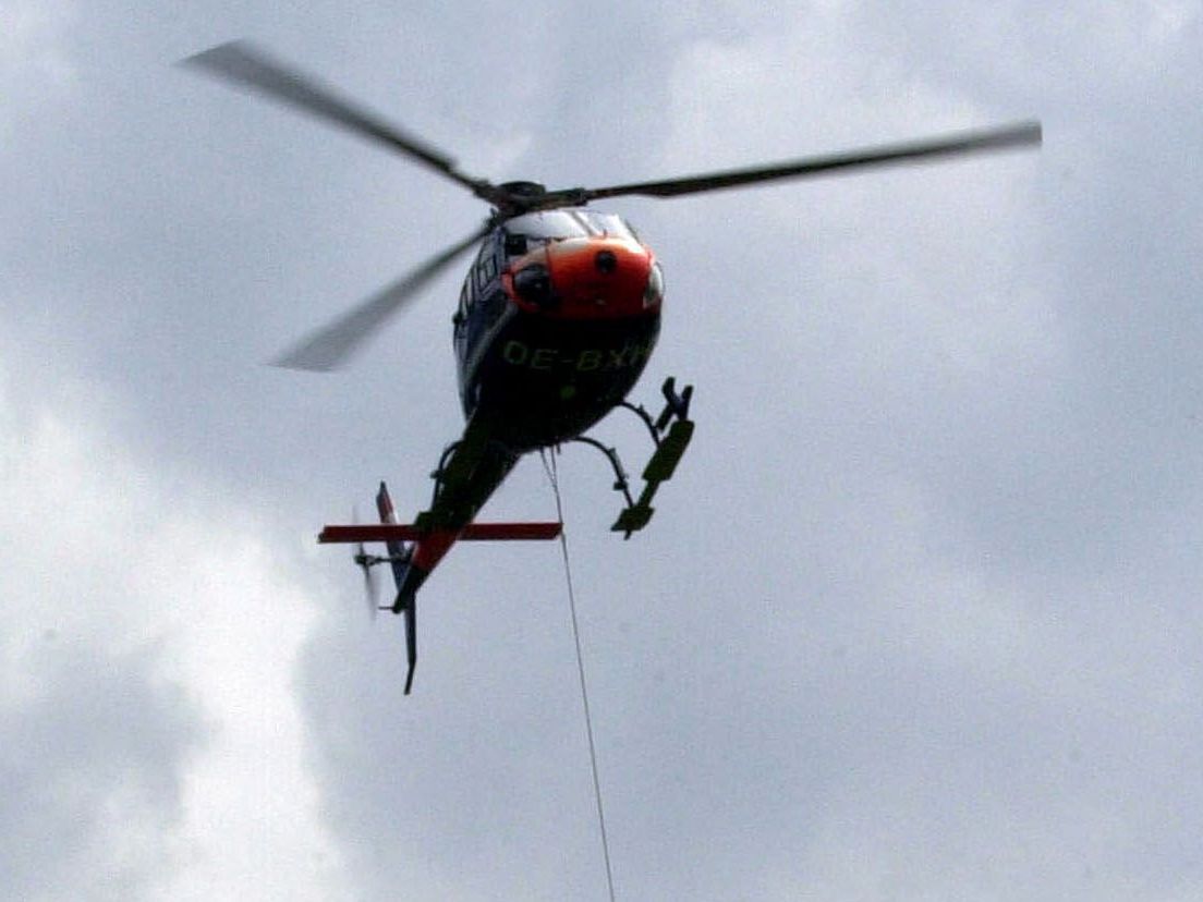 Der Wanderer konnte unverletzt ins Tal gebracht werden. Der Wanderer konnte unverletzt ins Tal gebracht werden.
