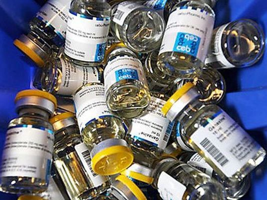 Die Anabolika wurden von der Polizei sichergestellt. Die Anabolika wurden von der Polizei sichergestellt.