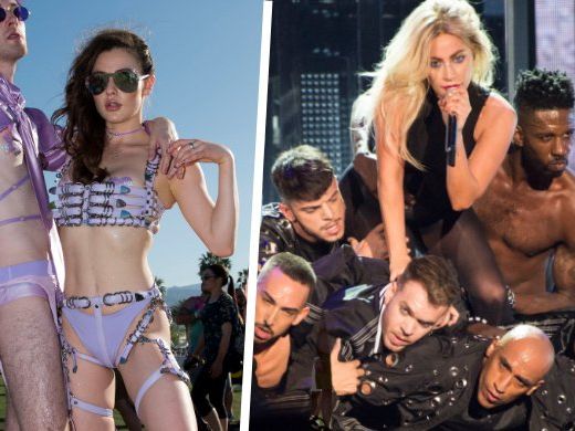 Lady GaGa begeisterte ihre Fans. Lady GaGa begeisterte ihre Fans.