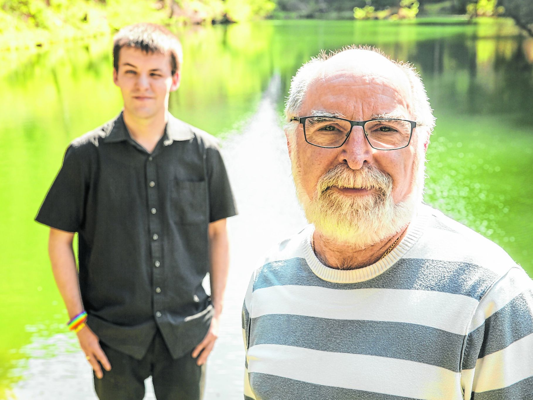 Günther (links) und Josef lernten sich online kennen und leben seit 2014 in einer eingetragenen Partnerschaft. Günther (links) und Josef lernten sich online kennen und leben seit 2014 in einer eingetragenen Partnerschaft.