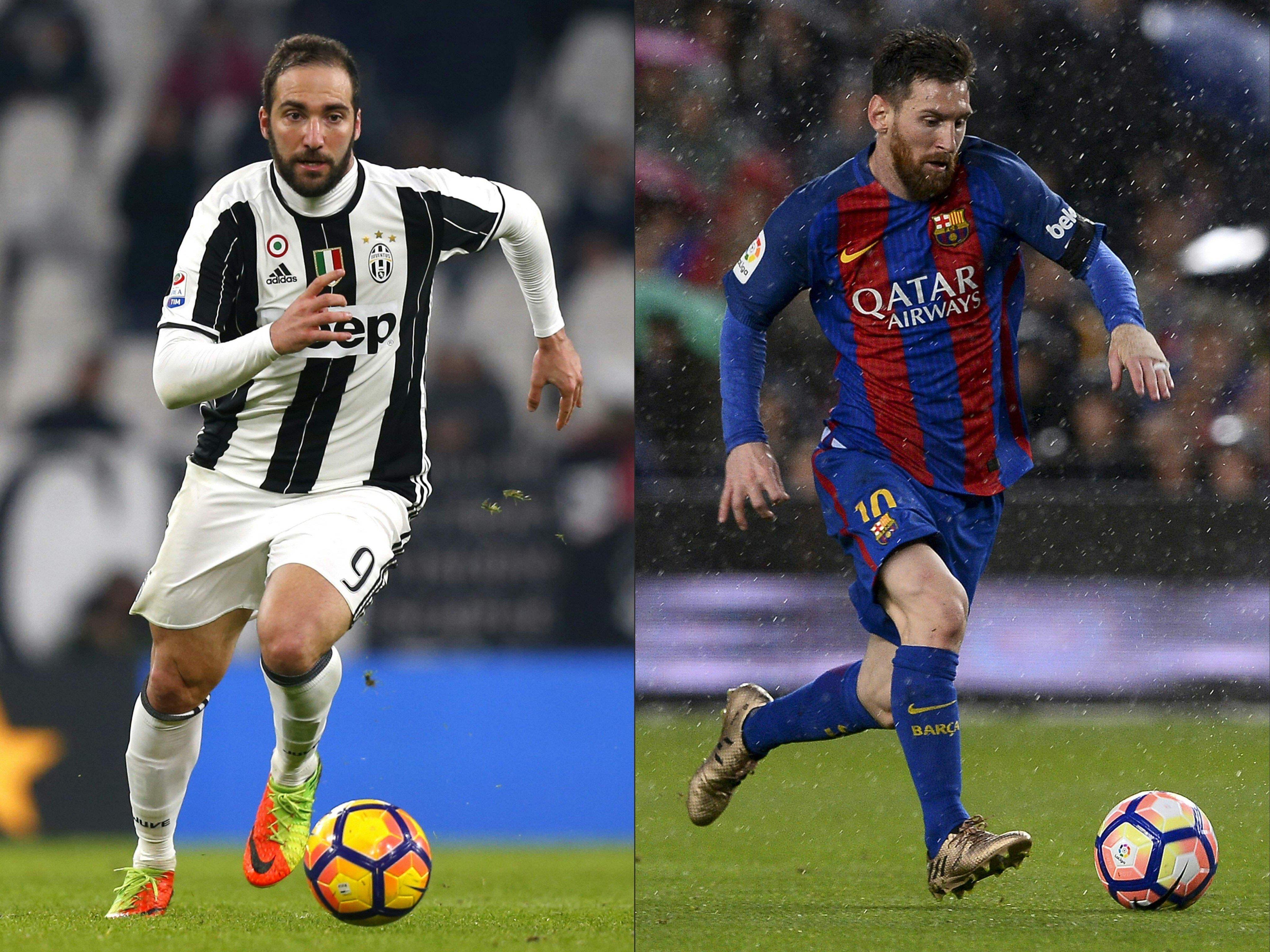 Juventus empfängt den FC Barcelona im Hinspiel des Viertelfinales der UEFA Champions League. Juventus empfängt den FC Barcelona im Hinspiel des Viertelfinales der UEFA Champions League.