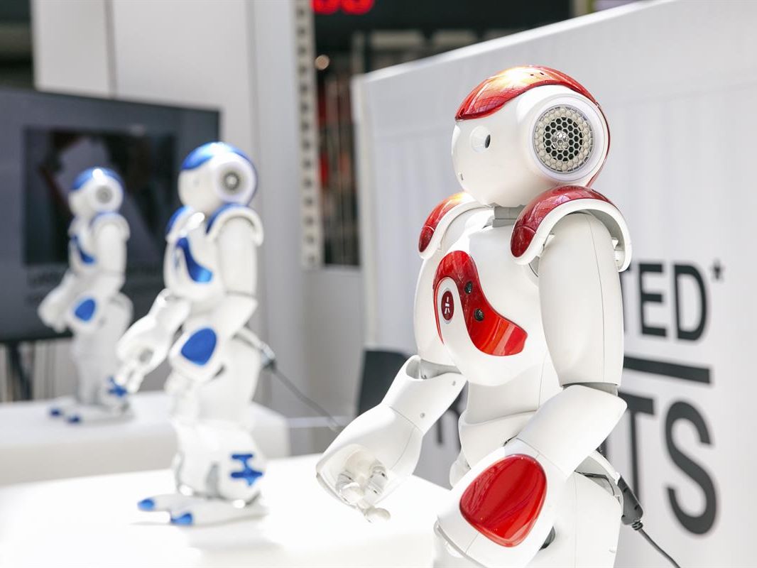 Die Roboter kommen ins Wiener Donauzentrum. Die Roboter kommen ins Wiener Donauzentrum.
