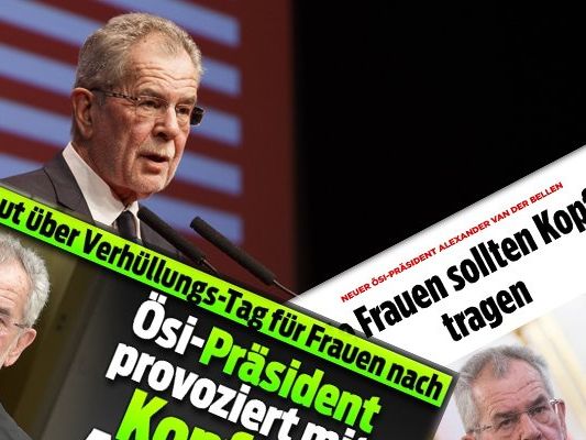 Bundespräsident Alexander van der Bellen sorgte mit seiner Kopftuch-Aussage für Aufsehen. Bundespräsident Alexander van der Bellen sorgte mit seiner Kopftuch-Aussage für Aufsehen.