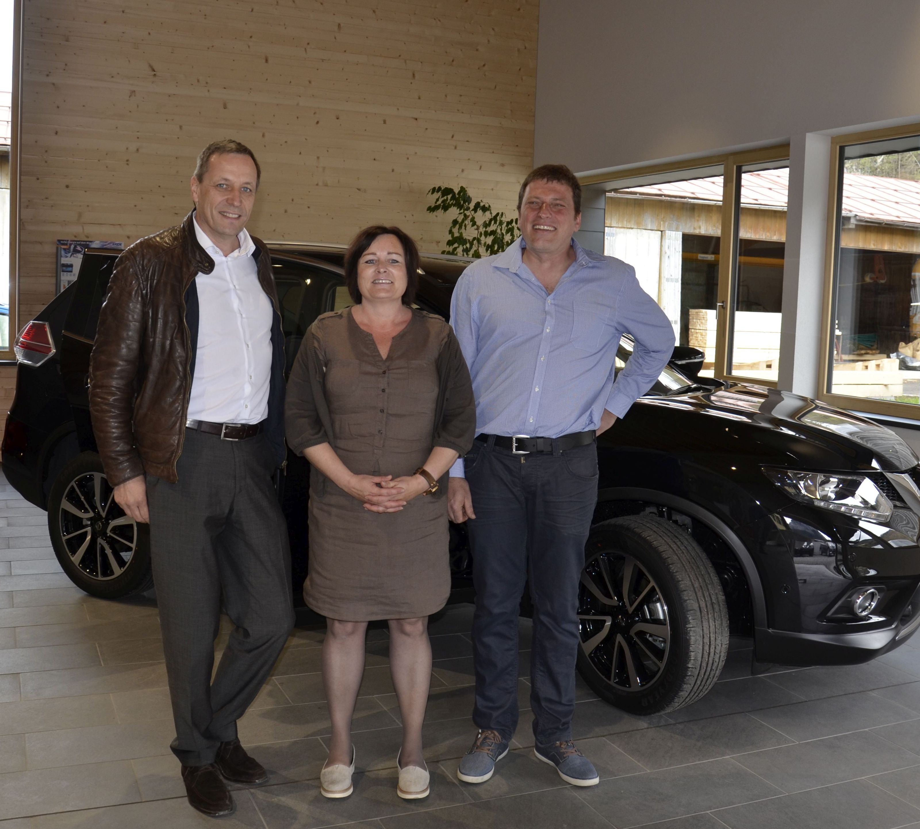 Alfred Vlk Leiter Händlernetzentwicklung, Krimhild und Florian Beer - BEFO-Kfz Alfred Vlk Leiter Händlernetzentwicklung, Krimhild und Florian Beer - BEFO-Kfz