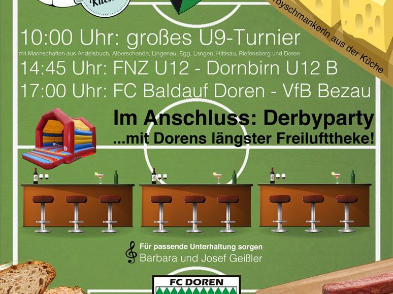 Wälderderby mit Derbyparty Wälderderby mit Derbyparty