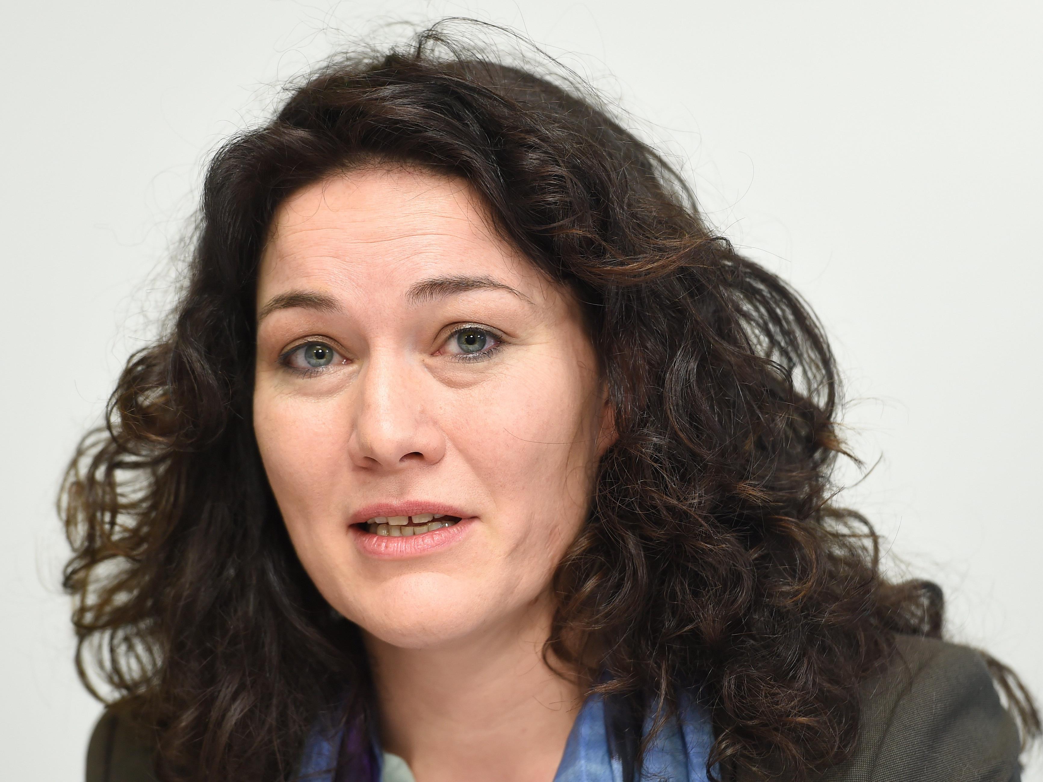 Ingrid Felipe, die neue Bundessprecherin der Grünen.