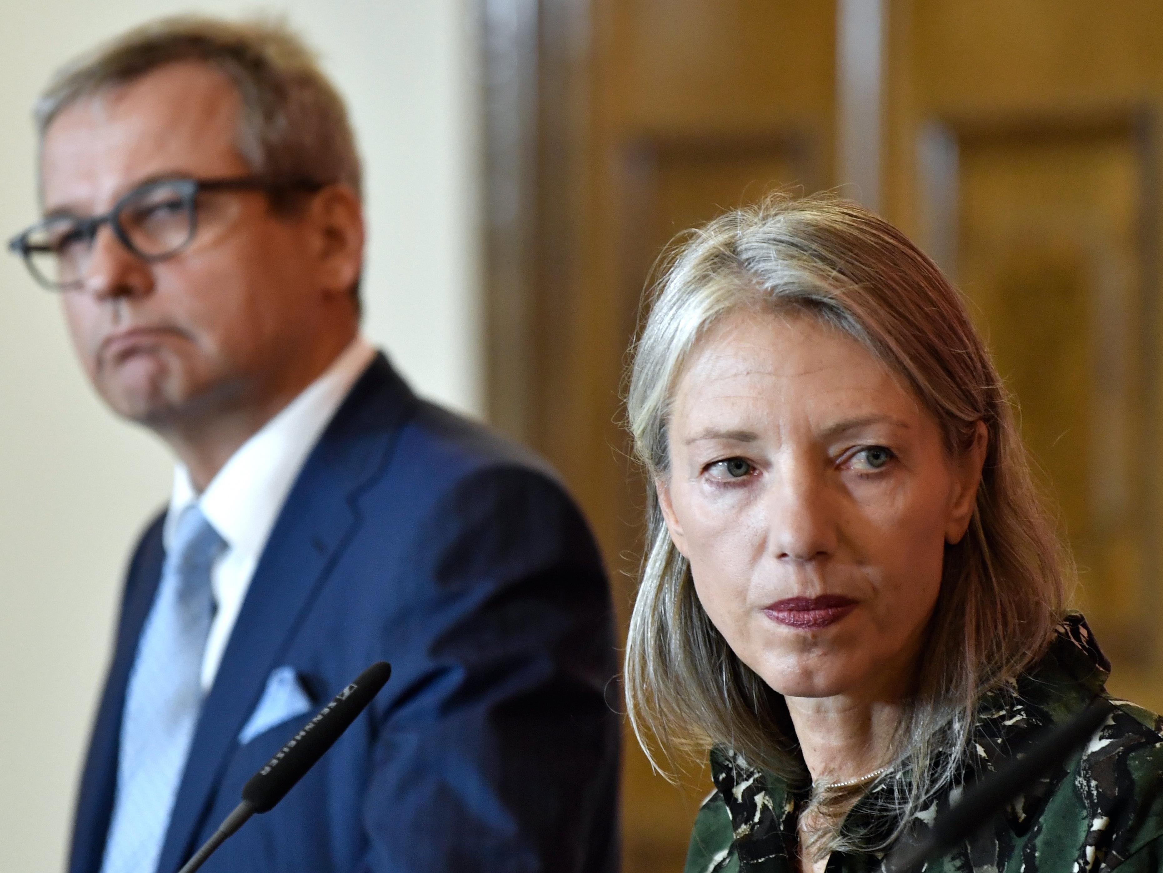 Wolfgang Bergmann und Stella Rollig, die neuen Chefs des Wiener Belvedere. Wolfgang Bergmann und Stella Rollig, die neuen Chefs des Wiener Belvedere.