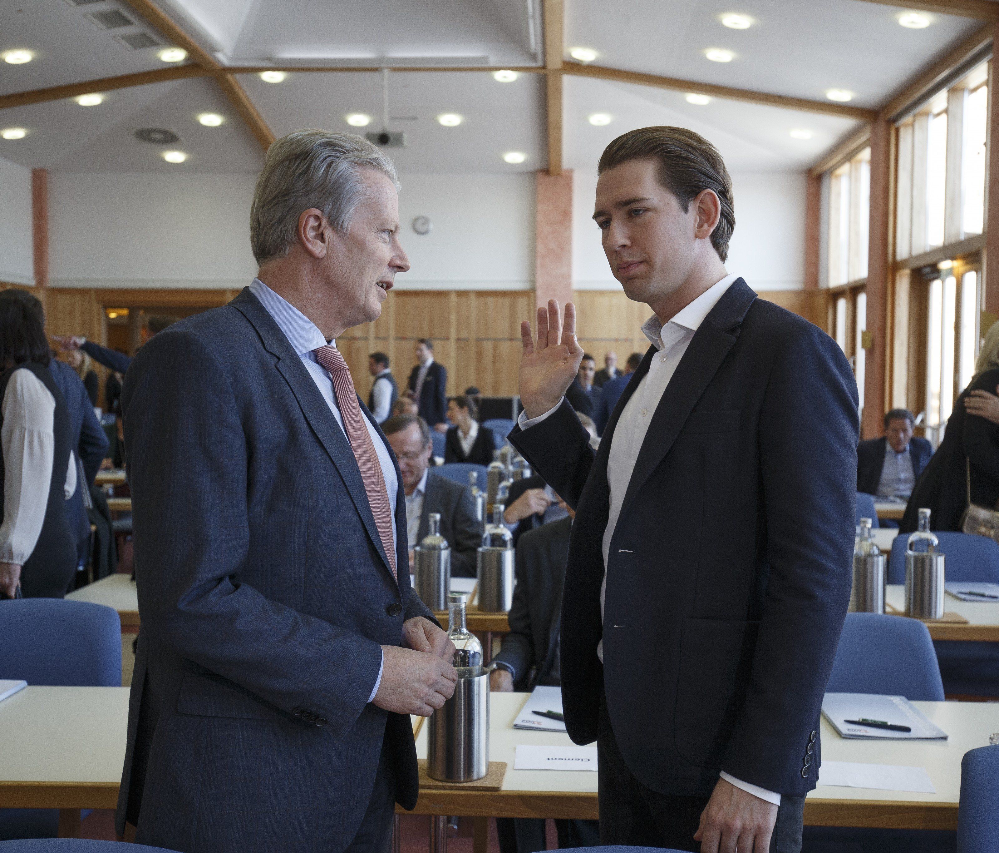 Sebastian Kurz wird als möglicher Nachfolger Reinhold Mitterlehners gehandelt Sebastian Kurz wird als möglicher Nachfolger Reinhold Mitterlehners gehandelt
