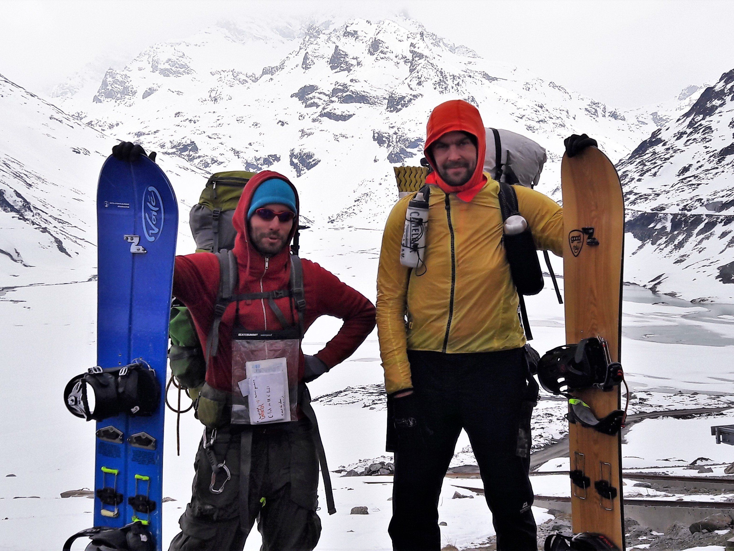 "Berg frei" für  Stefan Schartlmüller und Christian Korherr - sie  lieben das Gletscher Abenteuer.