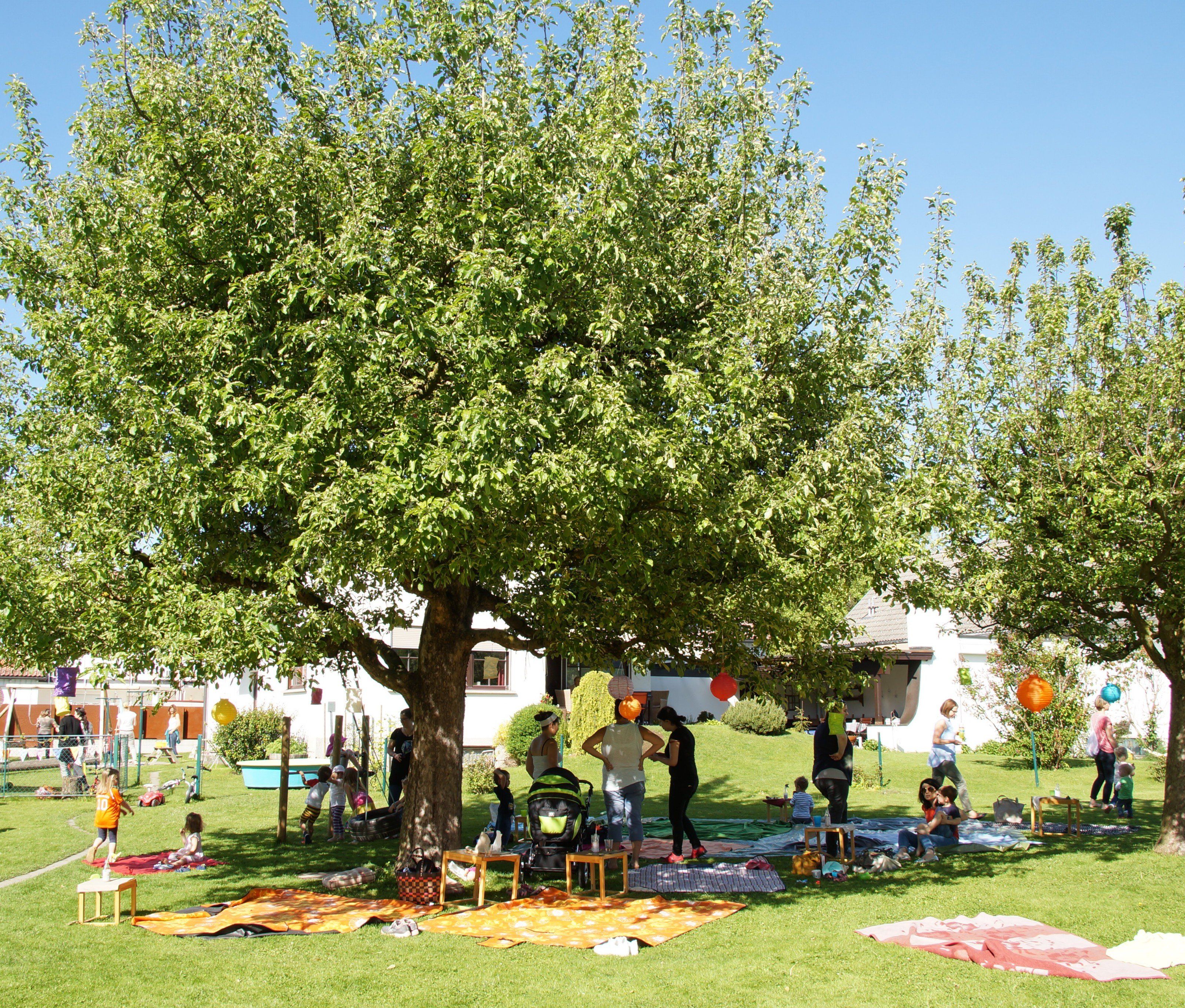 Strahlender Sonnenschein bei der Muttertagsfeier