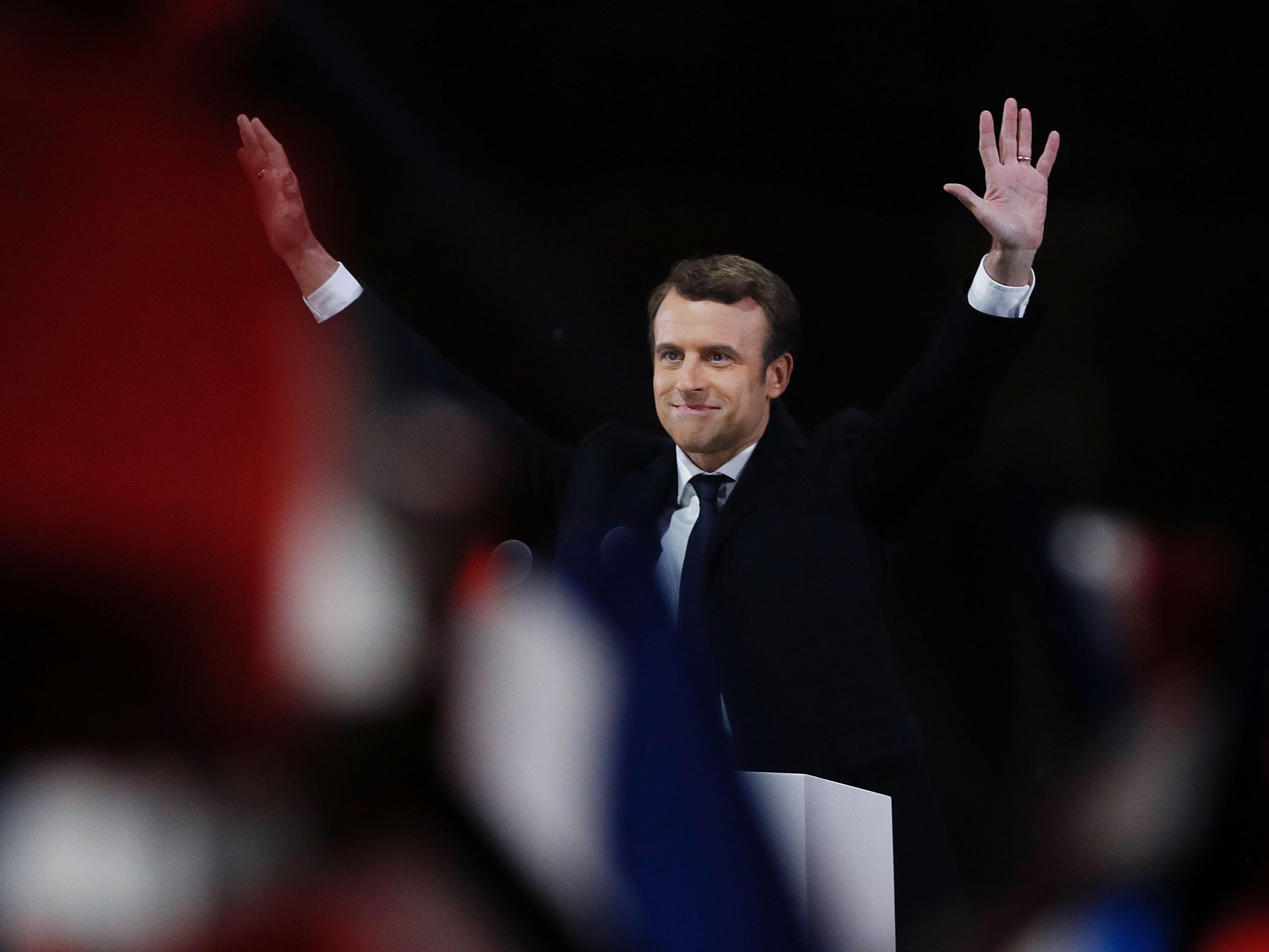 Der neugewählte französische Präsident, Emmanuel Macron, will die Franzosen wieder einen.
