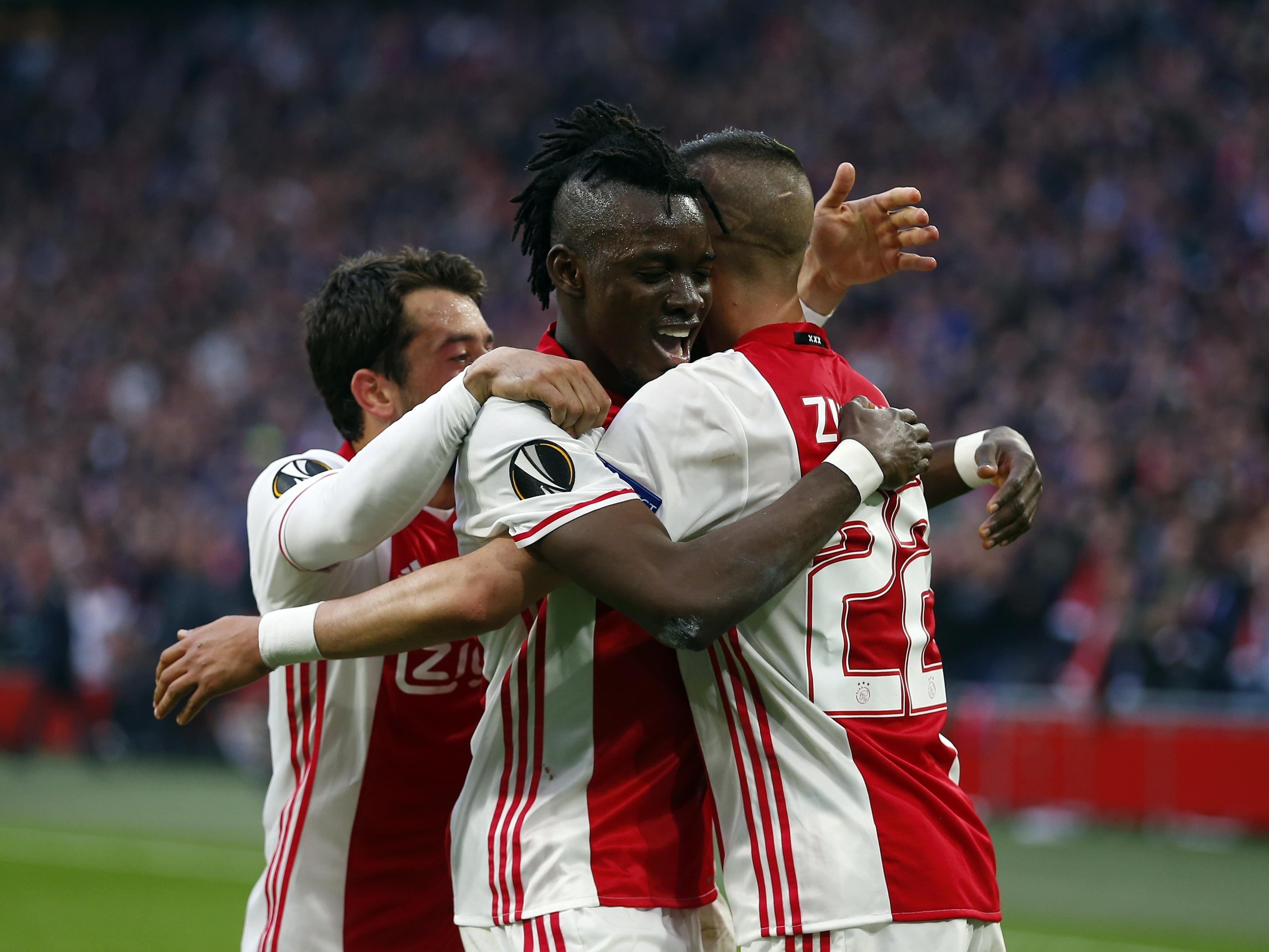 Ajax Amsterdam durfte heute gleich viermal jubeln.