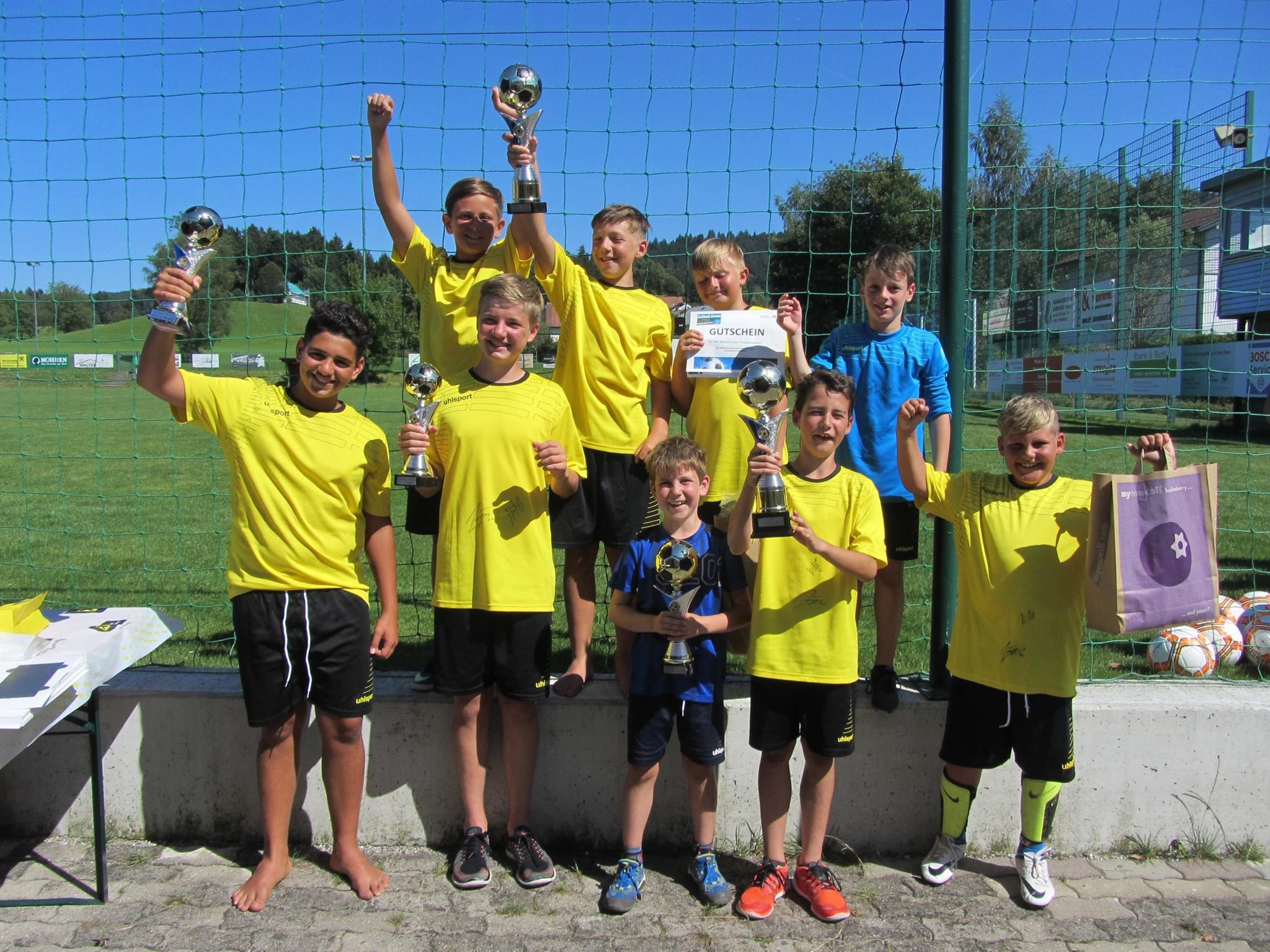 Fußballcamp 2016, Sieger Fußballcamp 2016, Sieger
