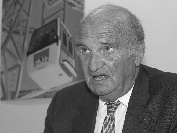 Kurz vor seinem 95. Lebensjahr verstorben: Artur Doppelmayr. Kurz vor seinem 95. Lebensjahr verstorben: Artur Doppelmayr.