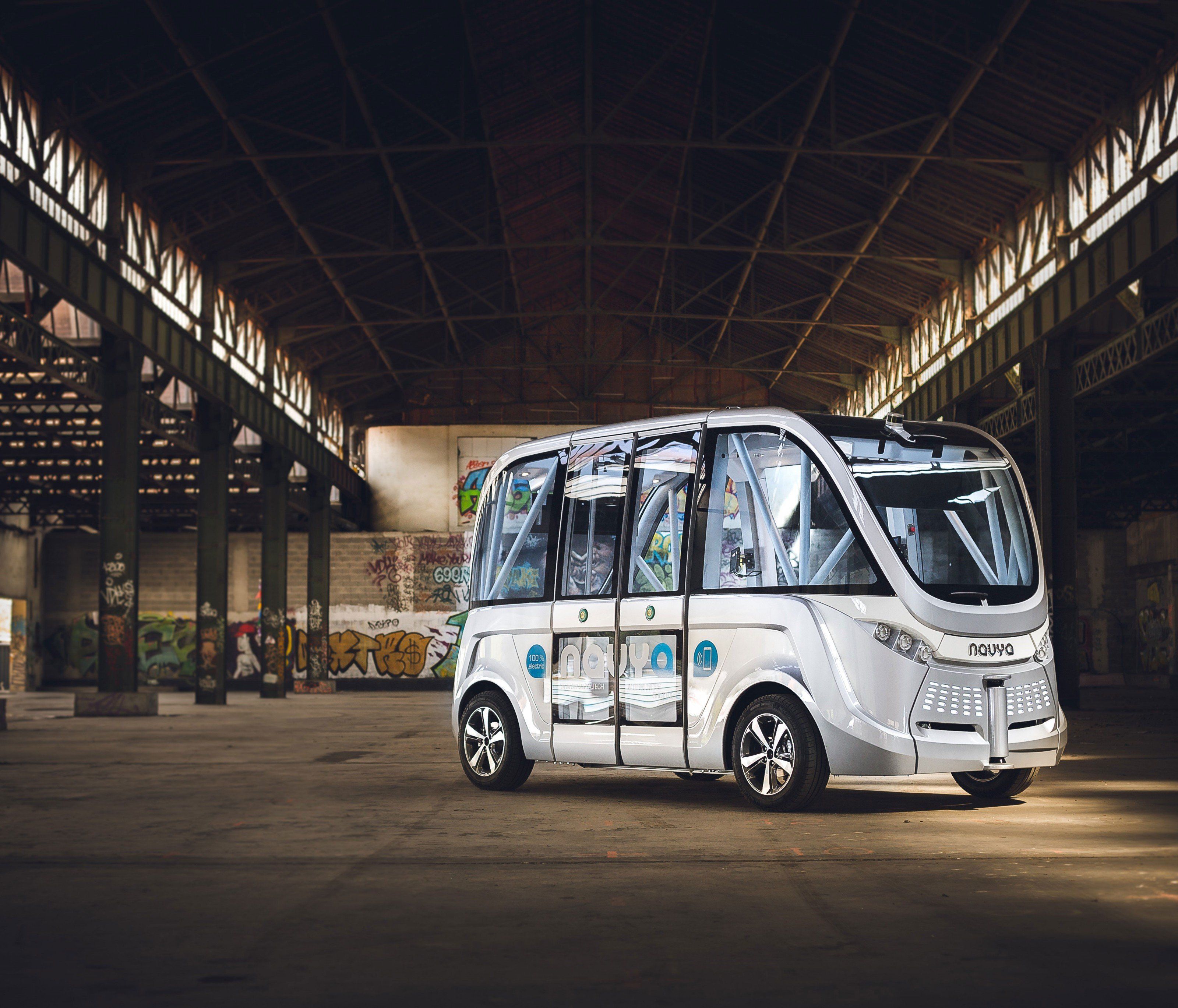 Diese Busse sollen künftig in der "Seestadt" in Aspern unterwegs sein