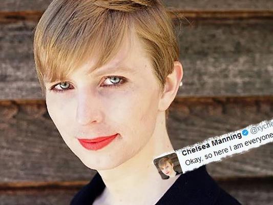 Die von Ex-US-Präsident begnadigte Whistleblowerin Chelsea Manning hat eine erstes Porträt nach ihrer Haftentlassung gepostet.