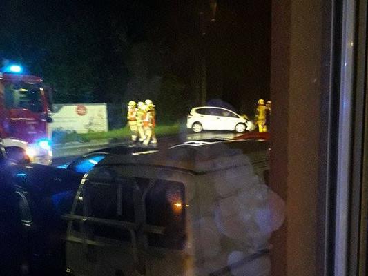Drei Fahrzeuge mit insgesamt sieben Insassen waren in Lustenau in einen von einem alkoholisierten Lenker verursachten Unfall verwickelt.
